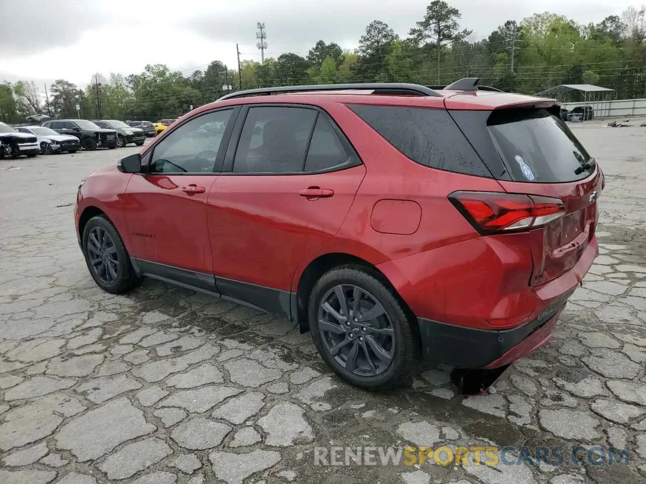 2 Photograph of a damaged car 3GNAXMEG5RS202665 CHEVROLET EQUINOX 2024