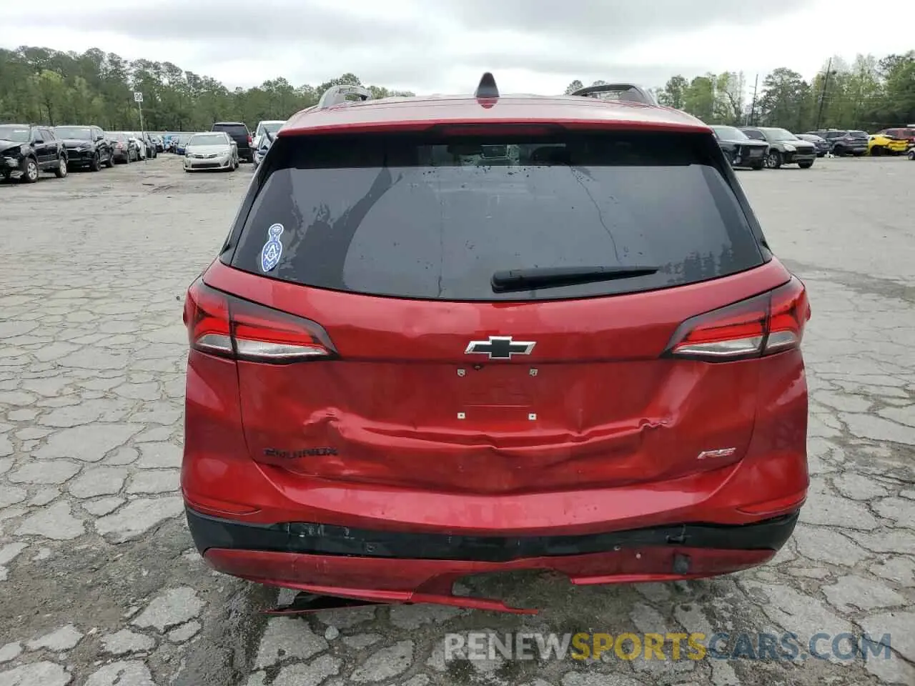6 Photograph of a damaged car 3GNAXMEG5RS202665 CHEVROLET EQUINOX 2024