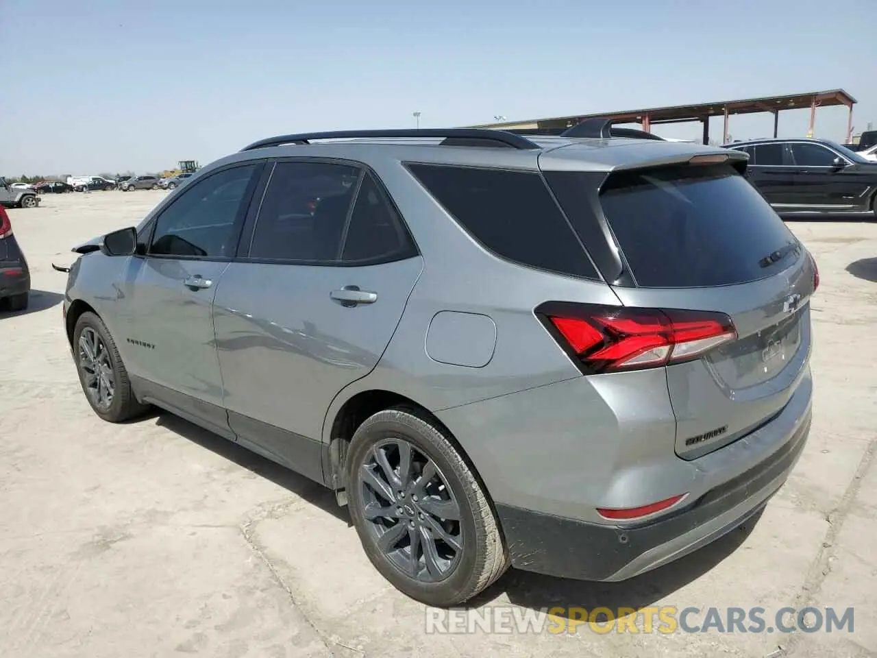 2 Photograph of a damaged car 3GNAXMEG5RS235651 CHEVROLET EQUINOX 2024