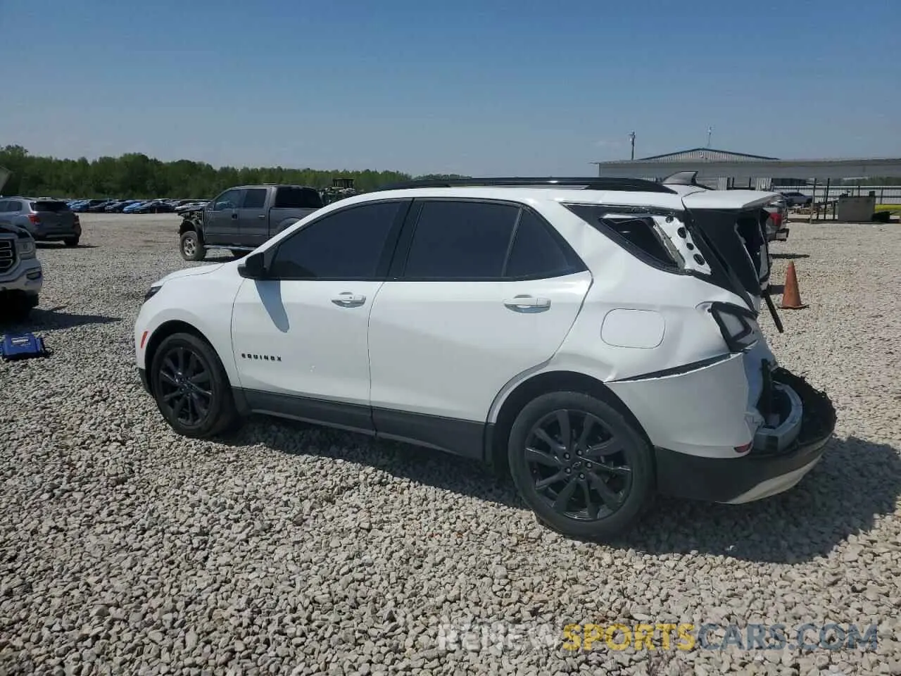 2 Photograph of a damaged car 3GNAXMEG7RS194696 CHEVROLET EQUINOX 2024
