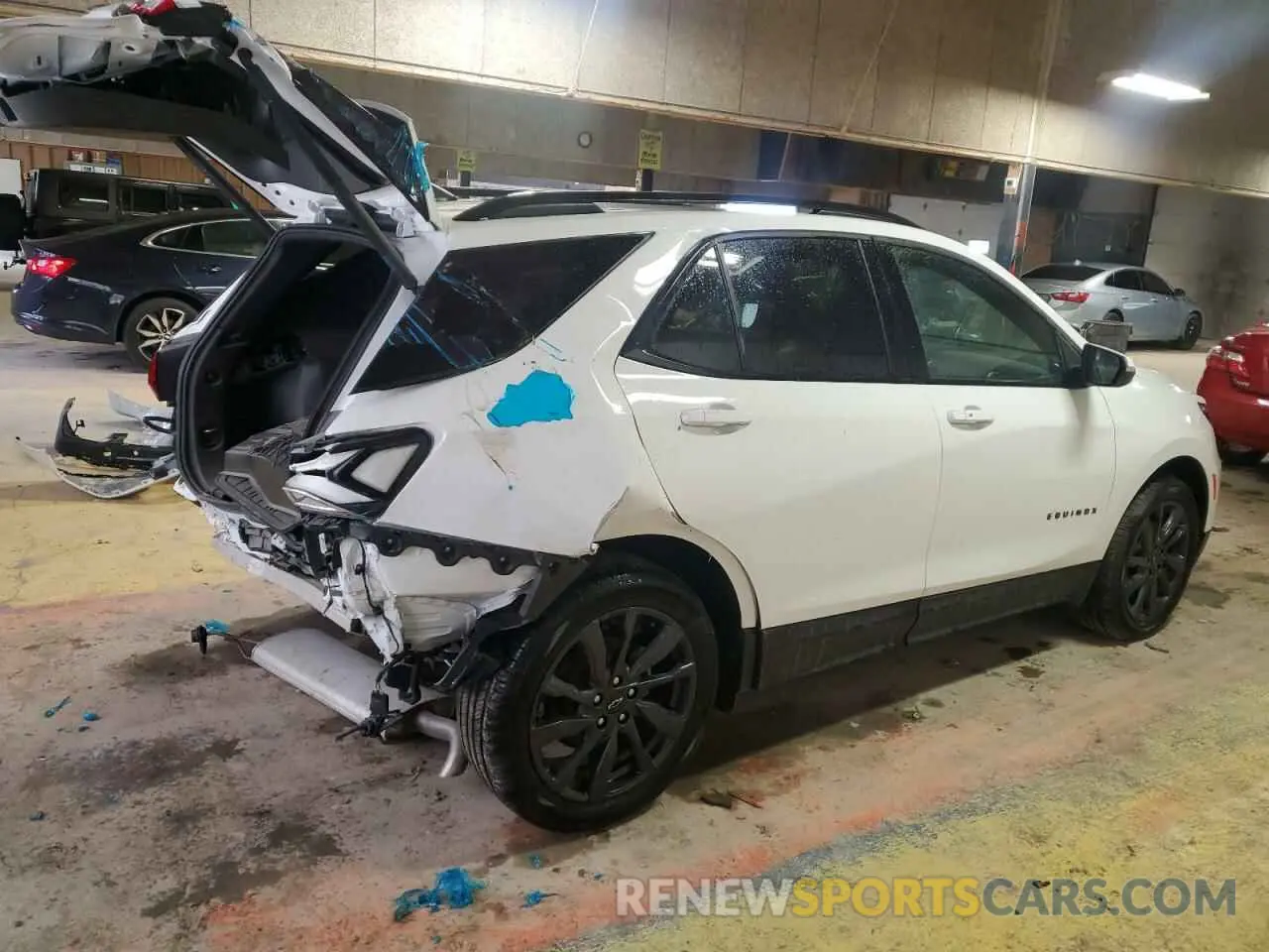 3 Photograph of a damaged car 3GNAXMEG8RL333700 CHEVROLET EQUINOX 2024