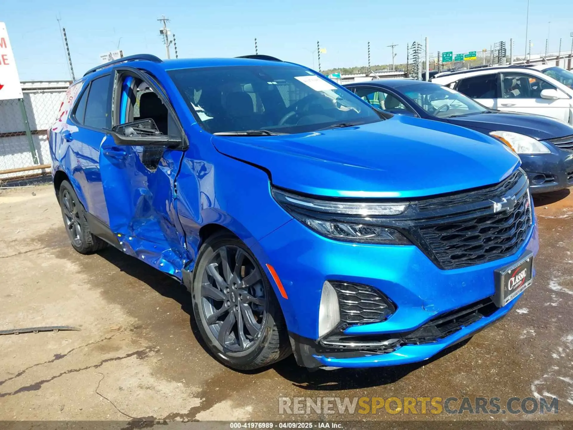 1 Photograph of a damaged car 3GNAXMEG8RS221288 CHEVROLET EQUINOX 2024