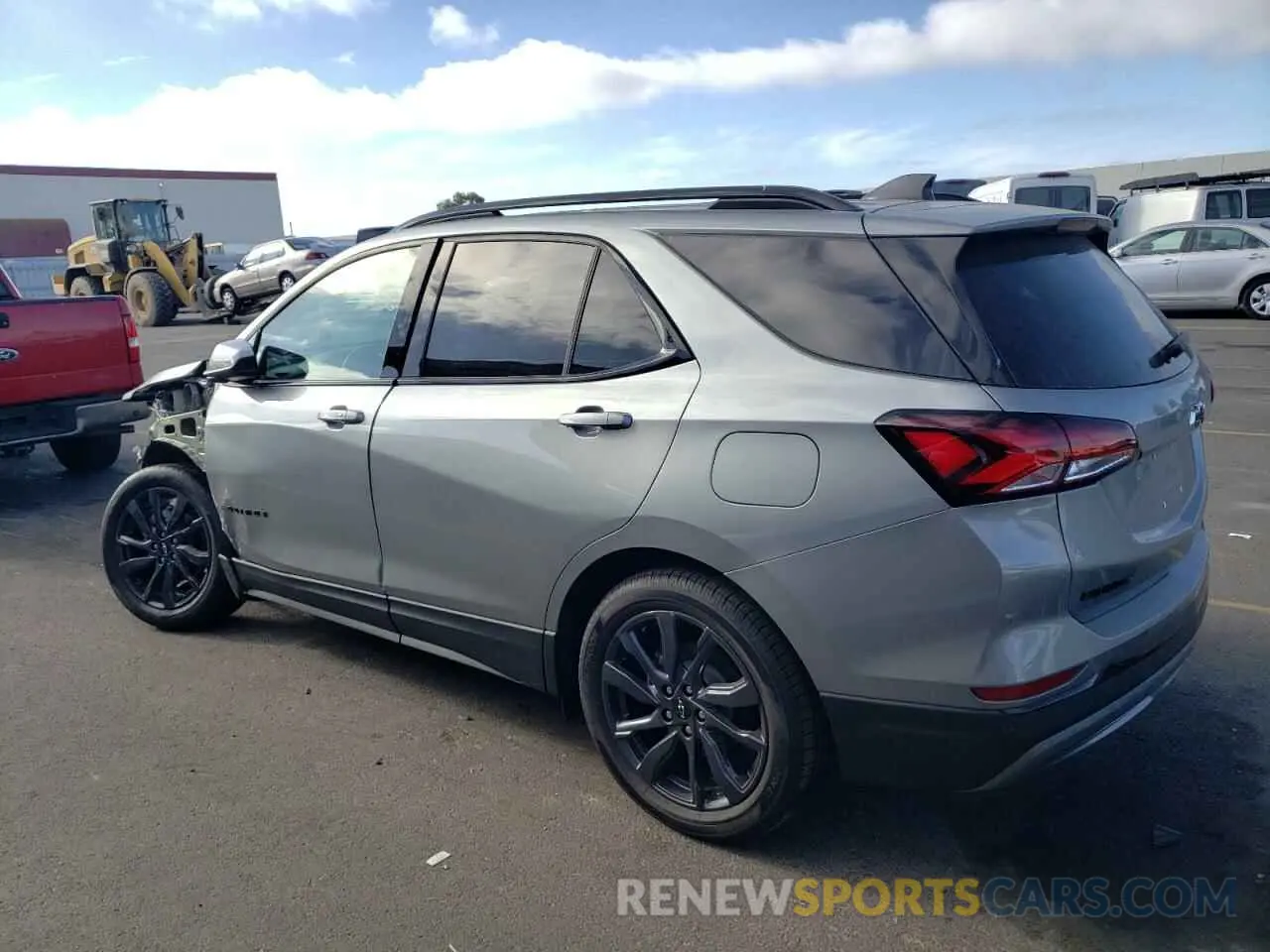 2 Photograph of a damaged car 3GNAXMEG8RS235949 CHEVROLET EQUINOX 2024