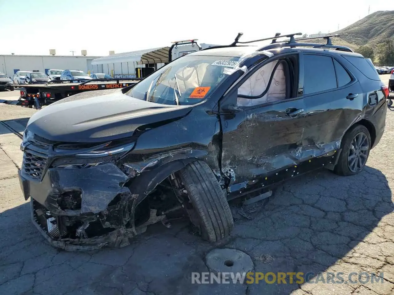 1 Photograph of a damaged car 3GNAXMEG9RL114096 CHEVROLET EQUINOX 2024