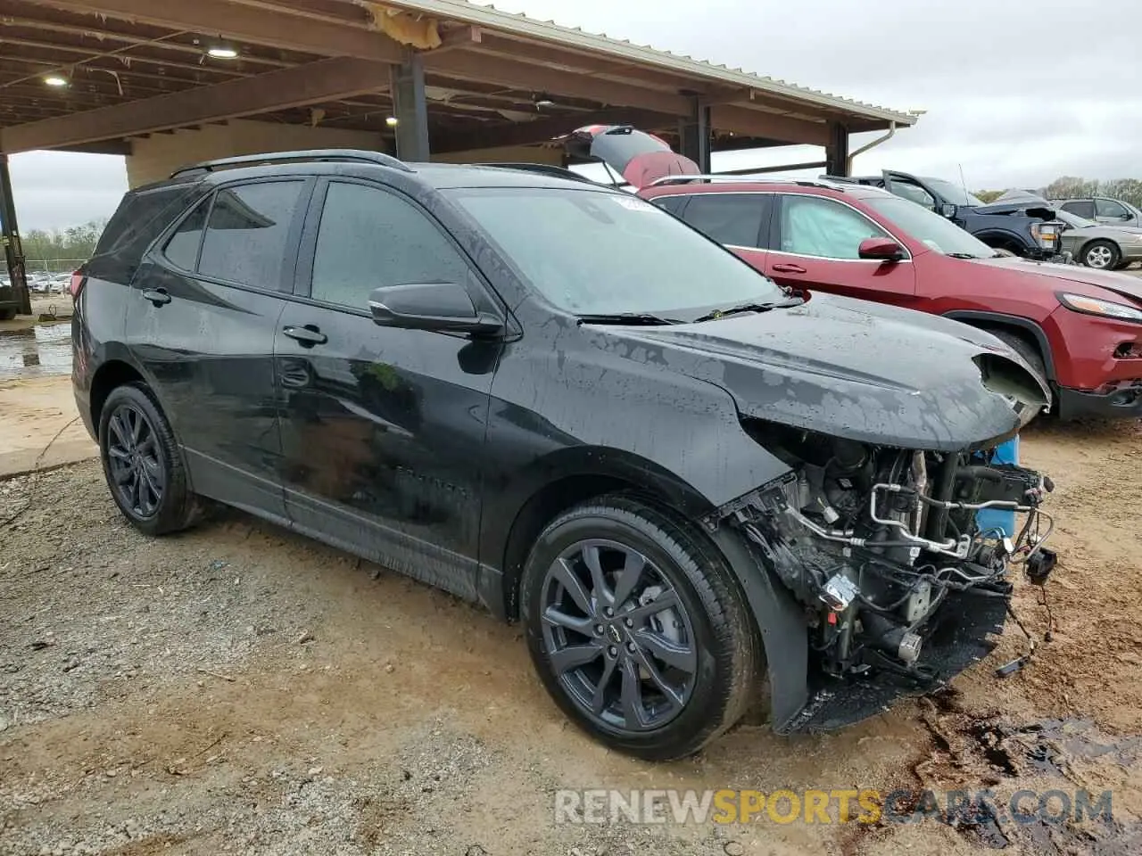 4 Photograph of a damaged car 3GNAXMEG9RL195486 CHEVROLET EQUINOX 2024