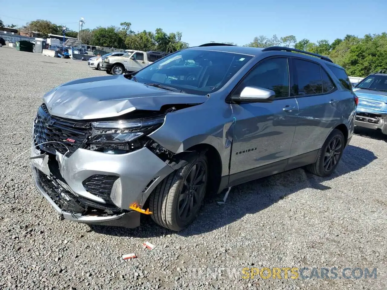 1 Photograph of a damaged car 3GNAXMEG9RS122480 CHEVROLET EQUINOX 2024