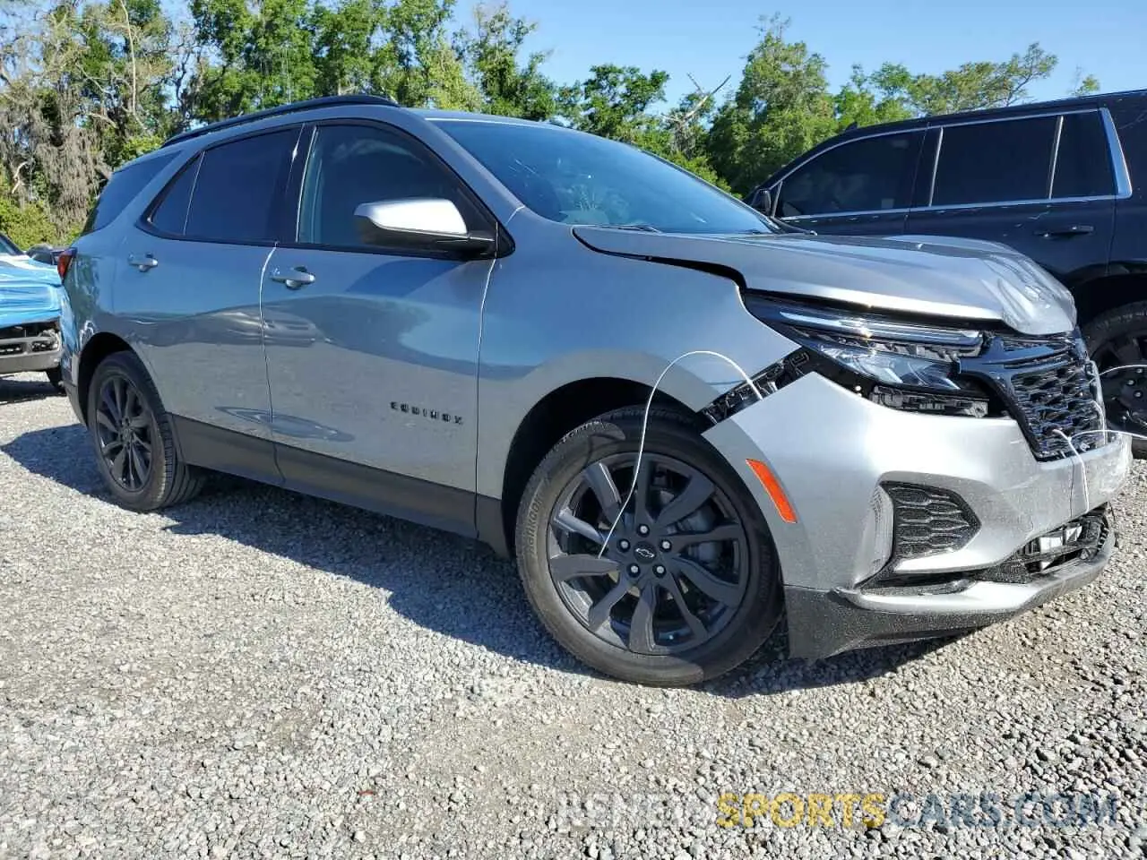 4 Photograph of a damaged car 3GNAXMEG9RS122480 CHEVROLET EQUINOX 2024
