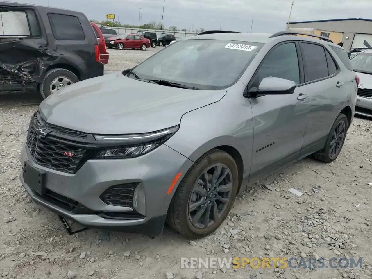 1 Photograph of a damaged car 3GNAXMEG9RS159948 CHEVROLET EQUINOX 2024
