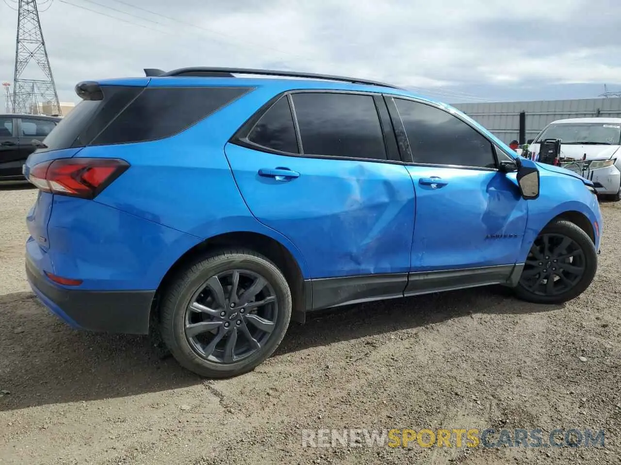 3 Photograph of a damaged car 3GNAXMEG9RS161649 CHEVROLET EQUINOX 2024