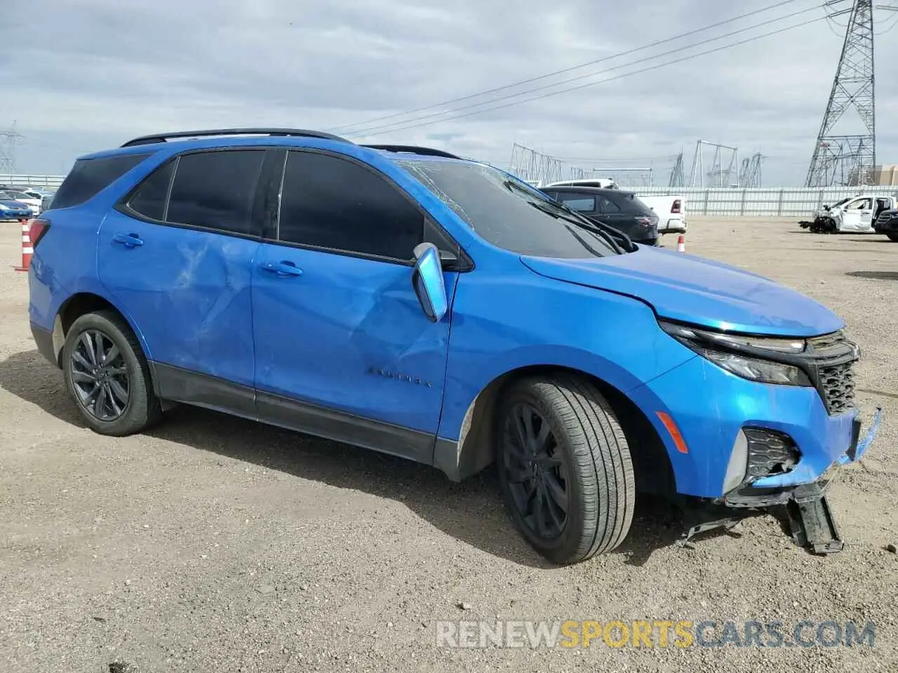4 Photograph of a damaged car 3GNAXMEG9RS161649 CHEVROLET EQUINOX 2024