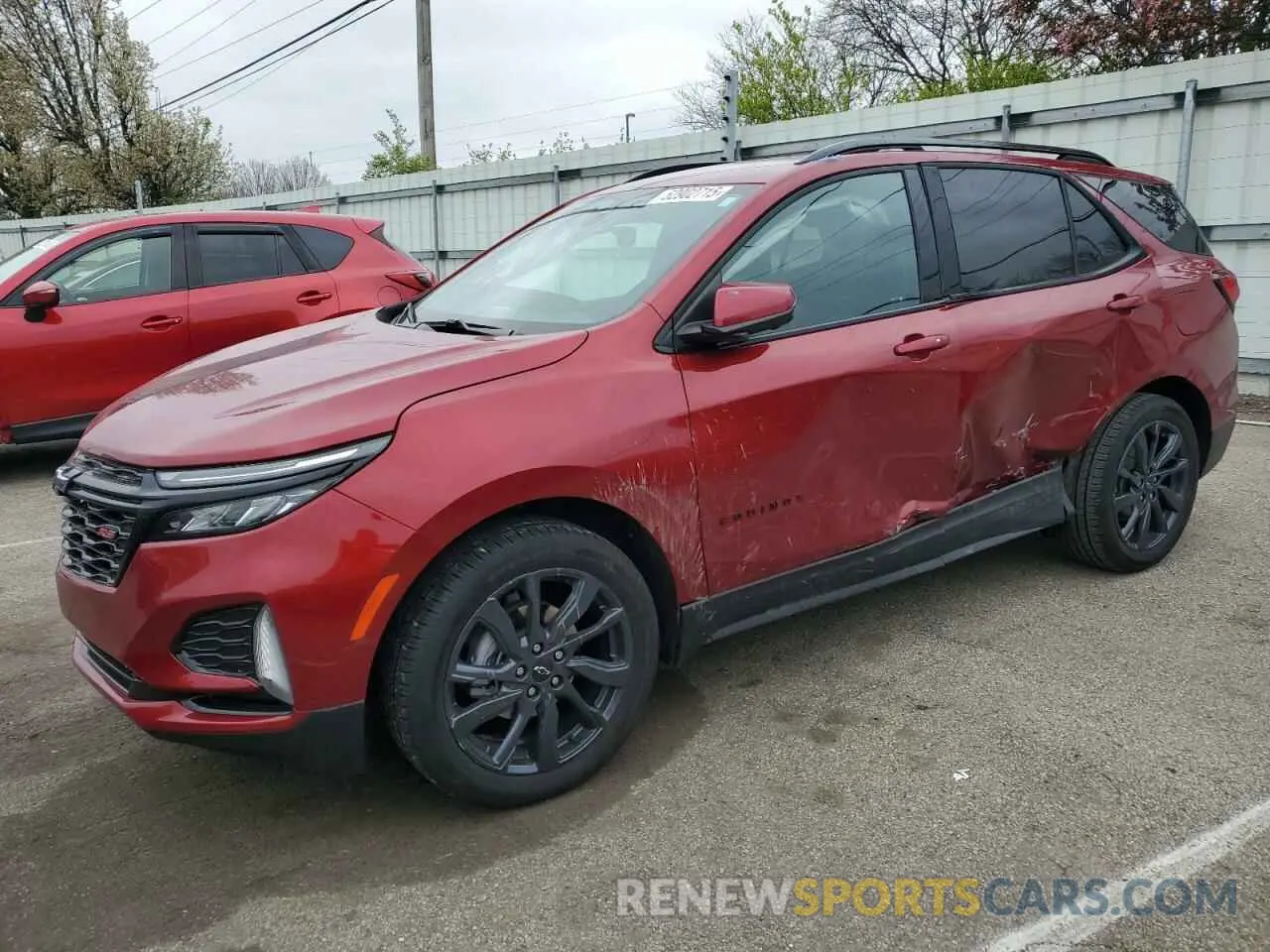 1 Photograph of a damaged car 3GNAXMEG9RS221056 CHEVROLET EQUINOX 2024