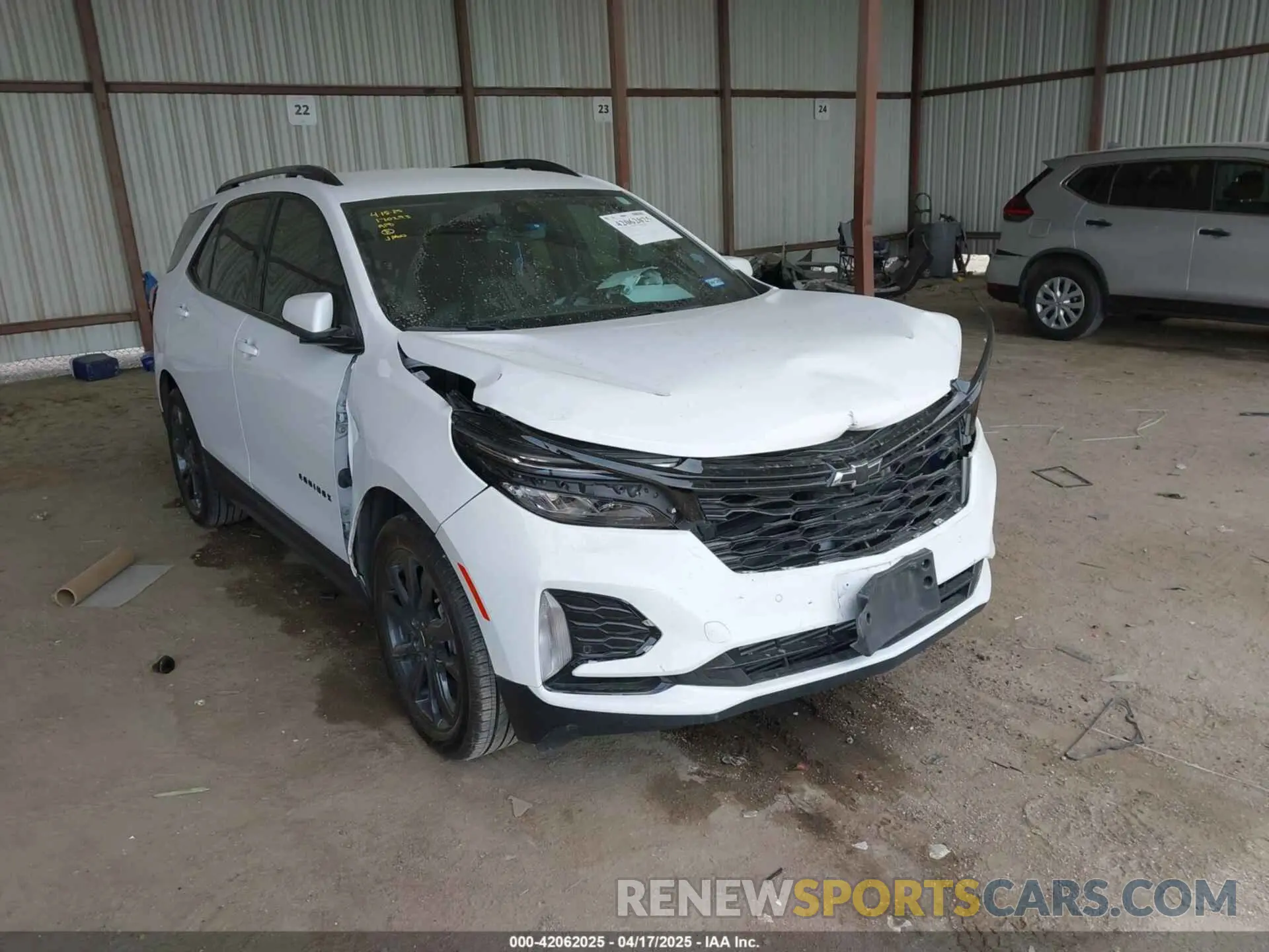 1 Photograph of a damaged car 3GNAXMEGXRL210156 CHEVROLET EQUINOX 2024
