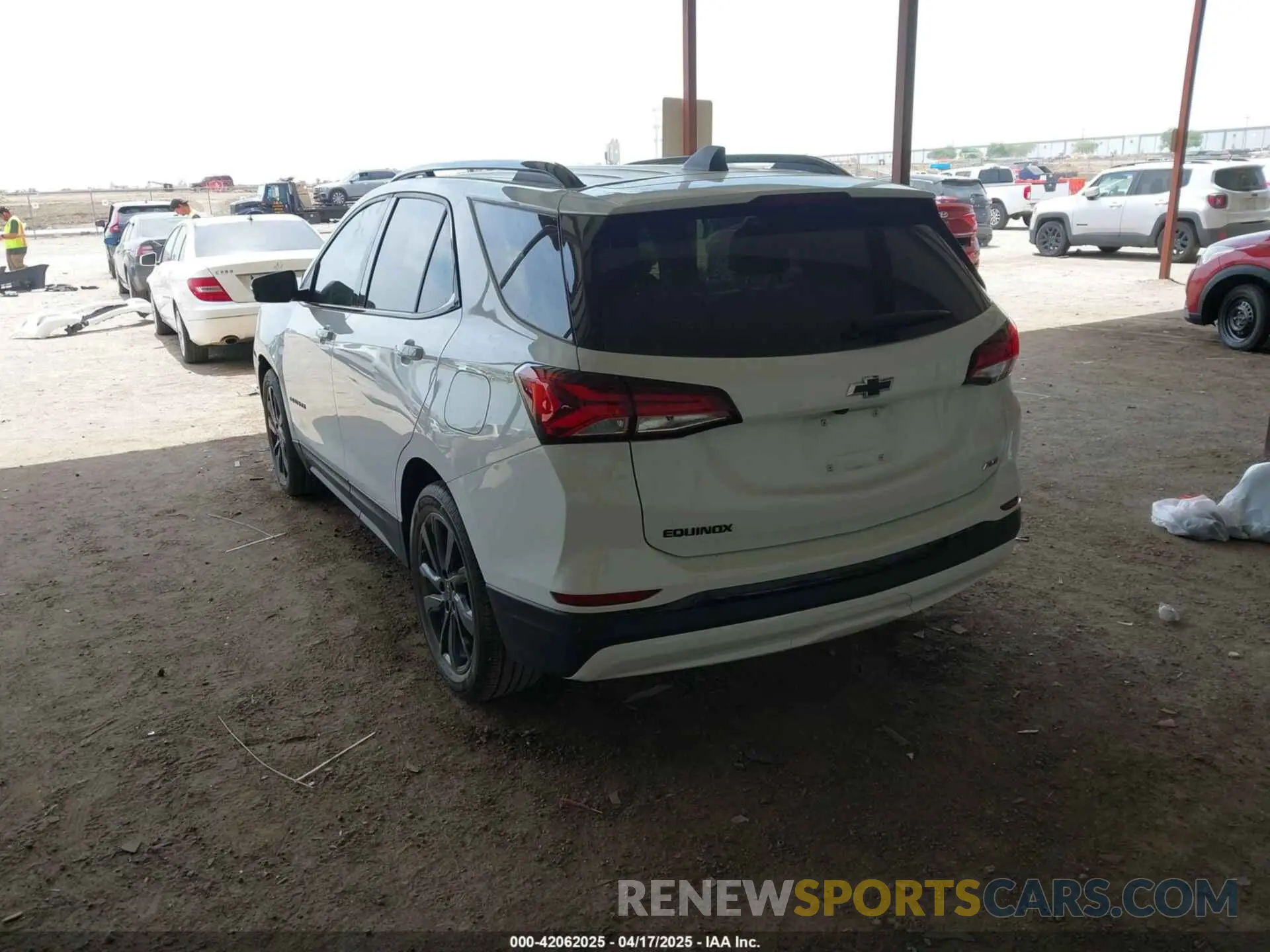 3 Photograph of a damaged car 3GNAXMEGXRL210156 CHEVROLET EQUINOX 2024