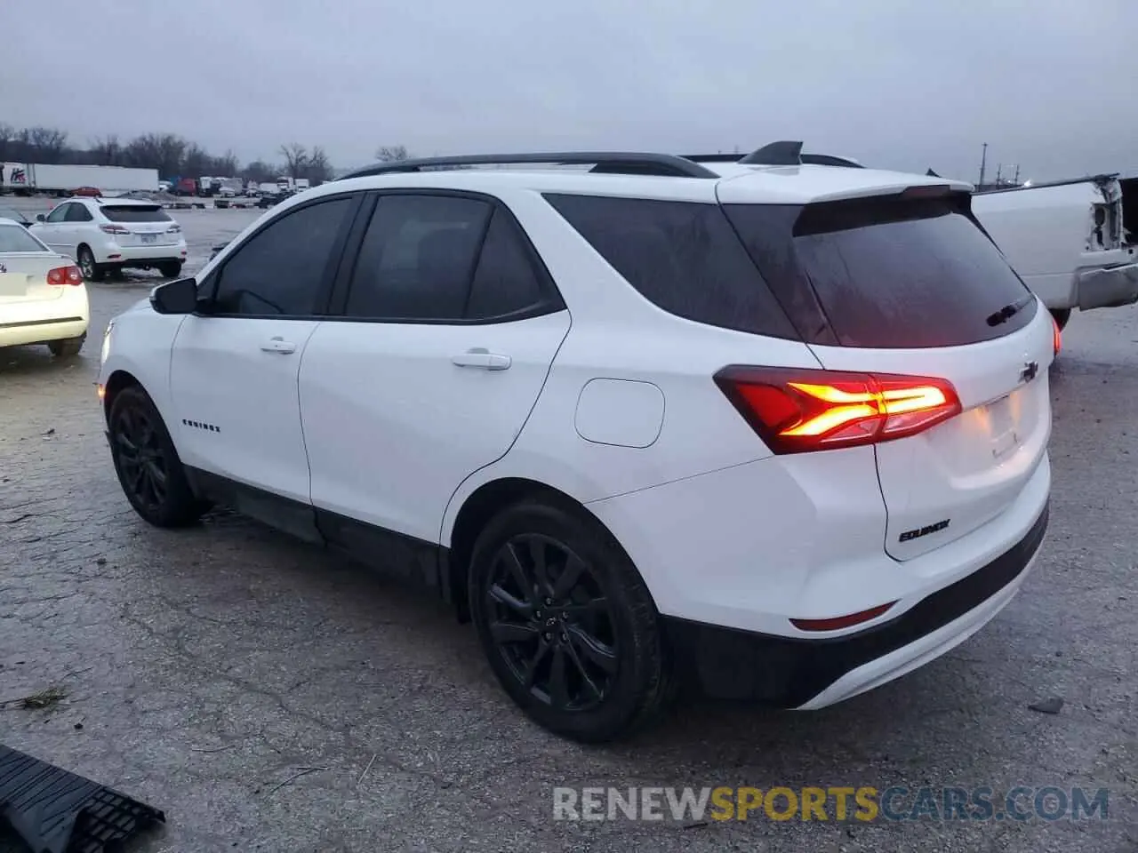 2 Photograph of a damaged car 3GNAXMEGXRS130622 CHEVROLET EQUINOX 2024