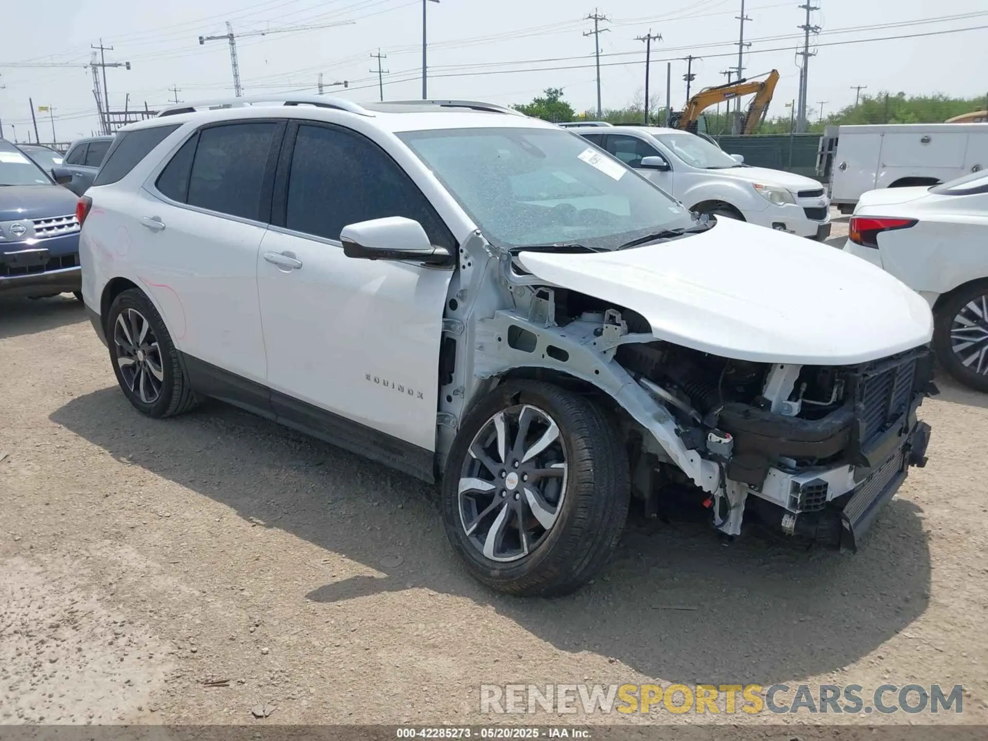 1 Photograph of a damaged car 3GNAXNEG1RL123820 CHEVROLET EQUINOX 2024
