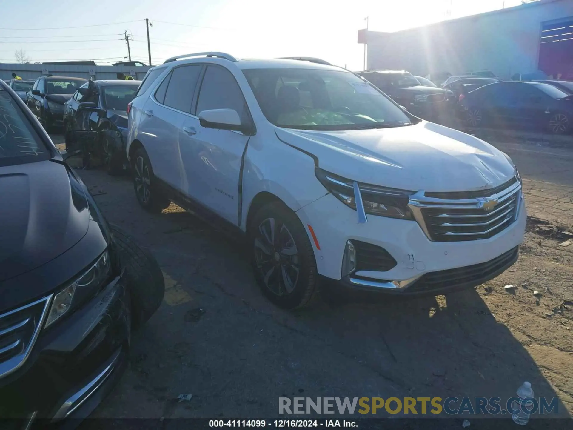 1 Photograph of a damaged car 3GNAXNEG4RL287546 CHEVROLET EQUINOX 2024