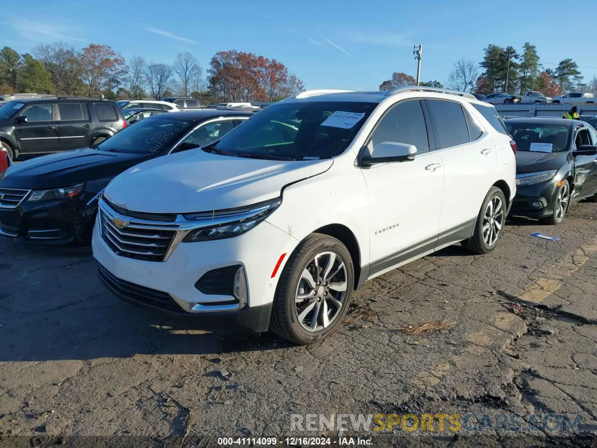 2 Photograph of a damaged car 3GNAXNEG4RL287546 CHEVROLET EQUINOX 2024