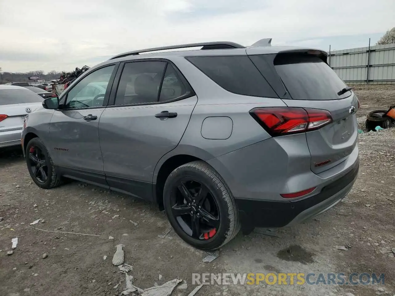 2 Photograph of a damaged car 3GNAXNEG7RL333001 CHEVROLET EQUINOX 2024