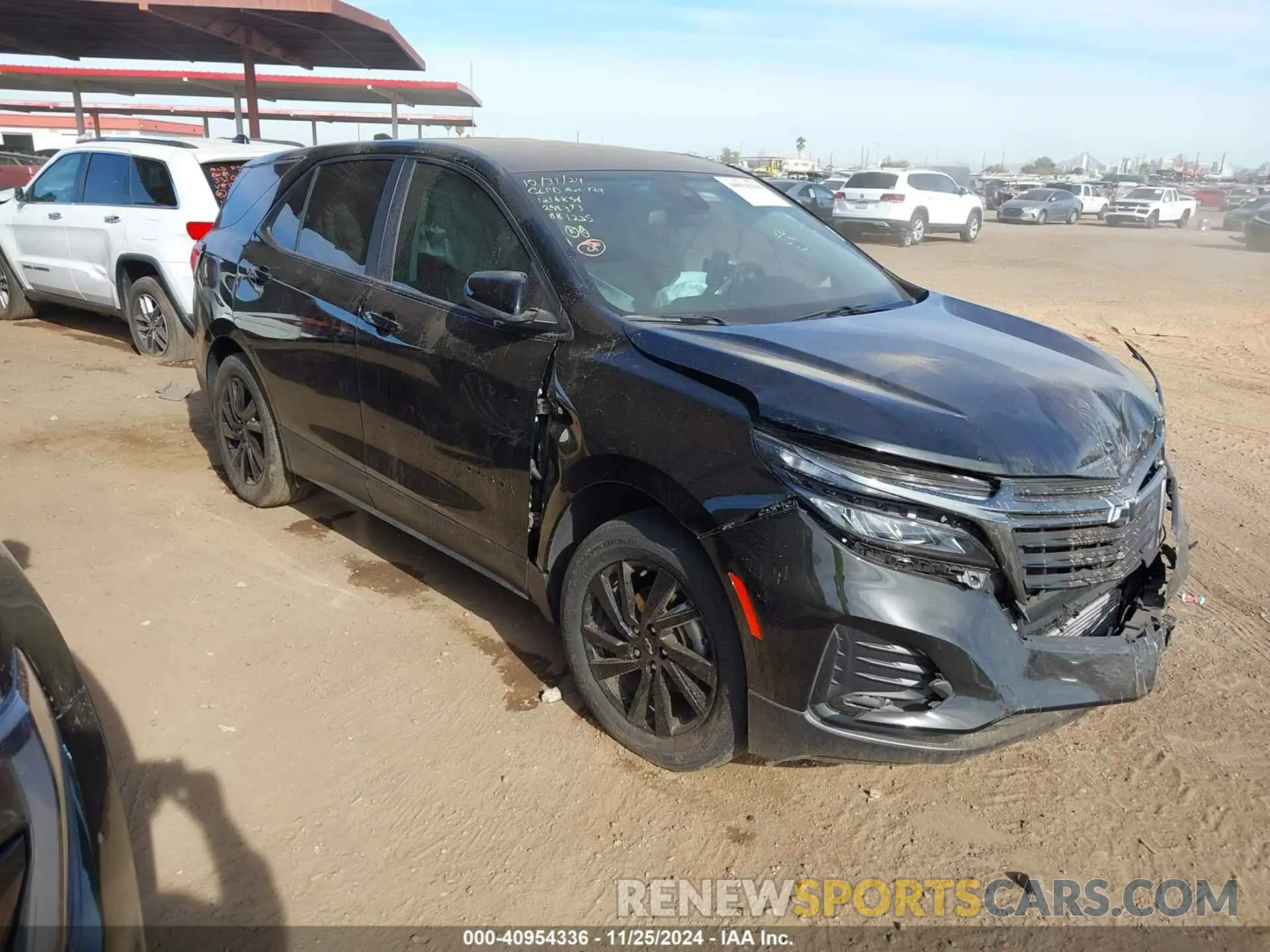 1 Photograph of a damaged car 3GNAXSEG1RL298373 CHEVROLET EQUINOX 2024