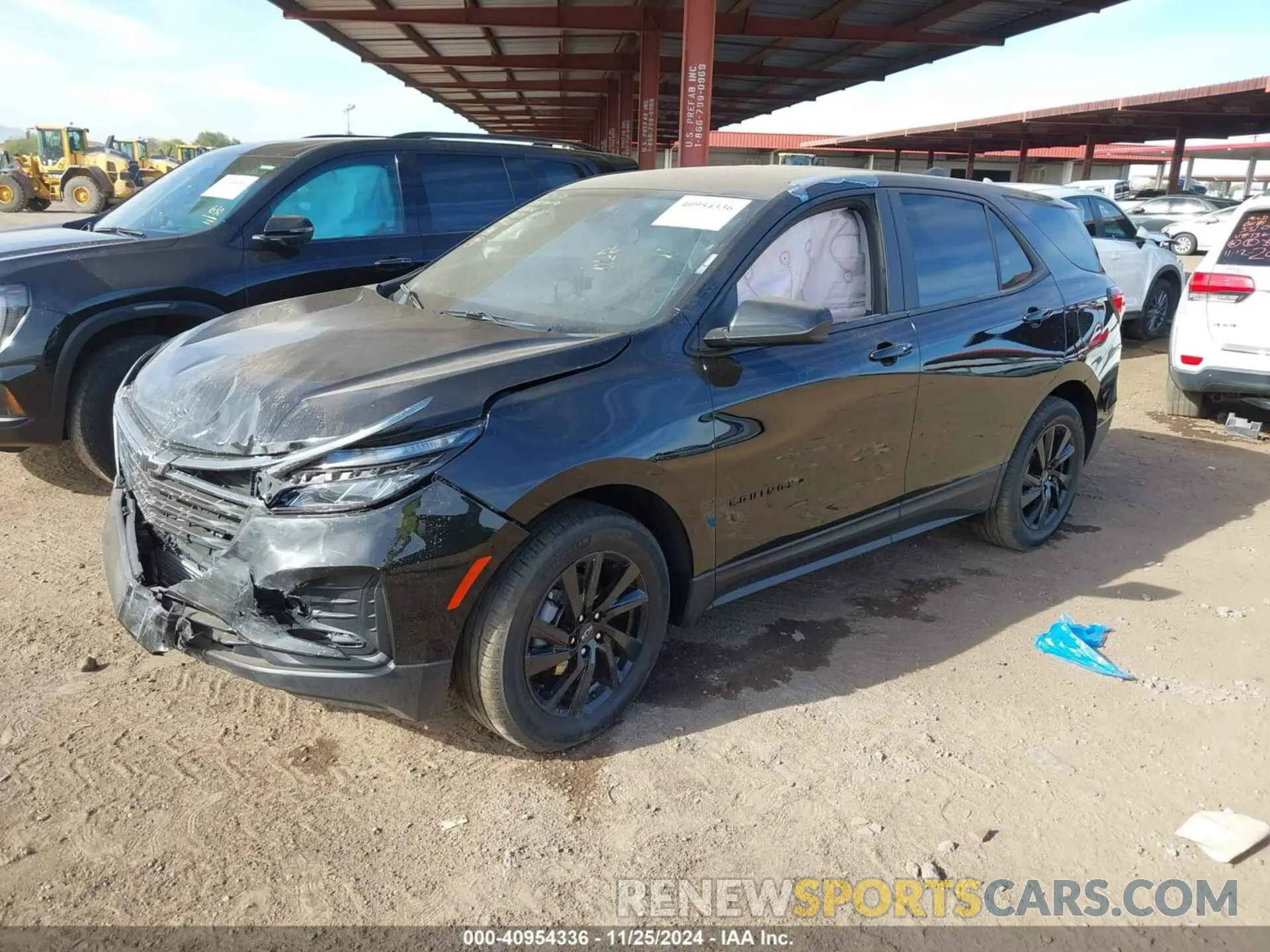 2 Photograph of a damaged car 3GNAXSEG1RL298373 CHEVROLET EQUINOX 2024