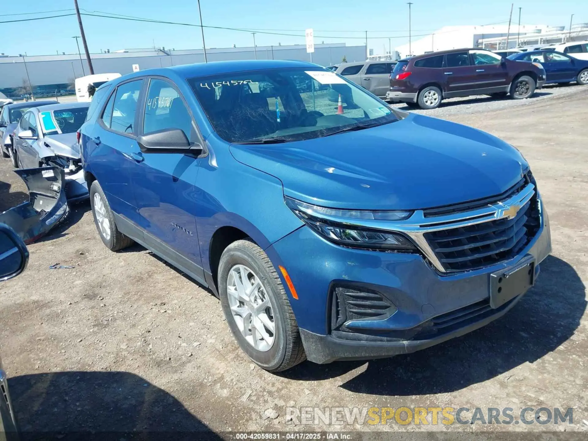 1 Photograph of a damaged car 3GNAXSEG6RL324725 CHEVROLET EQUINOX 2024