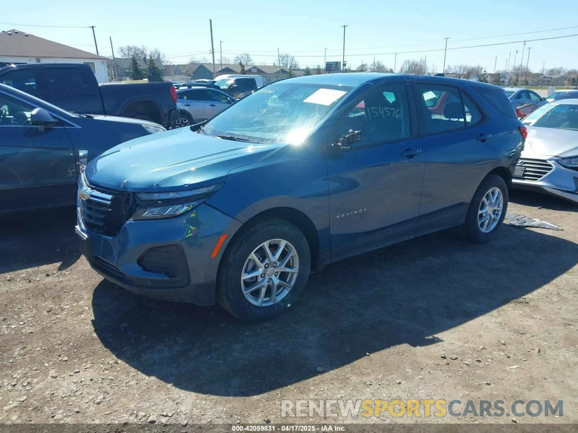 2 Photograph of a damaged car 3GNAXSEG6RL324725 CHEVROLET EQUINOX 2024