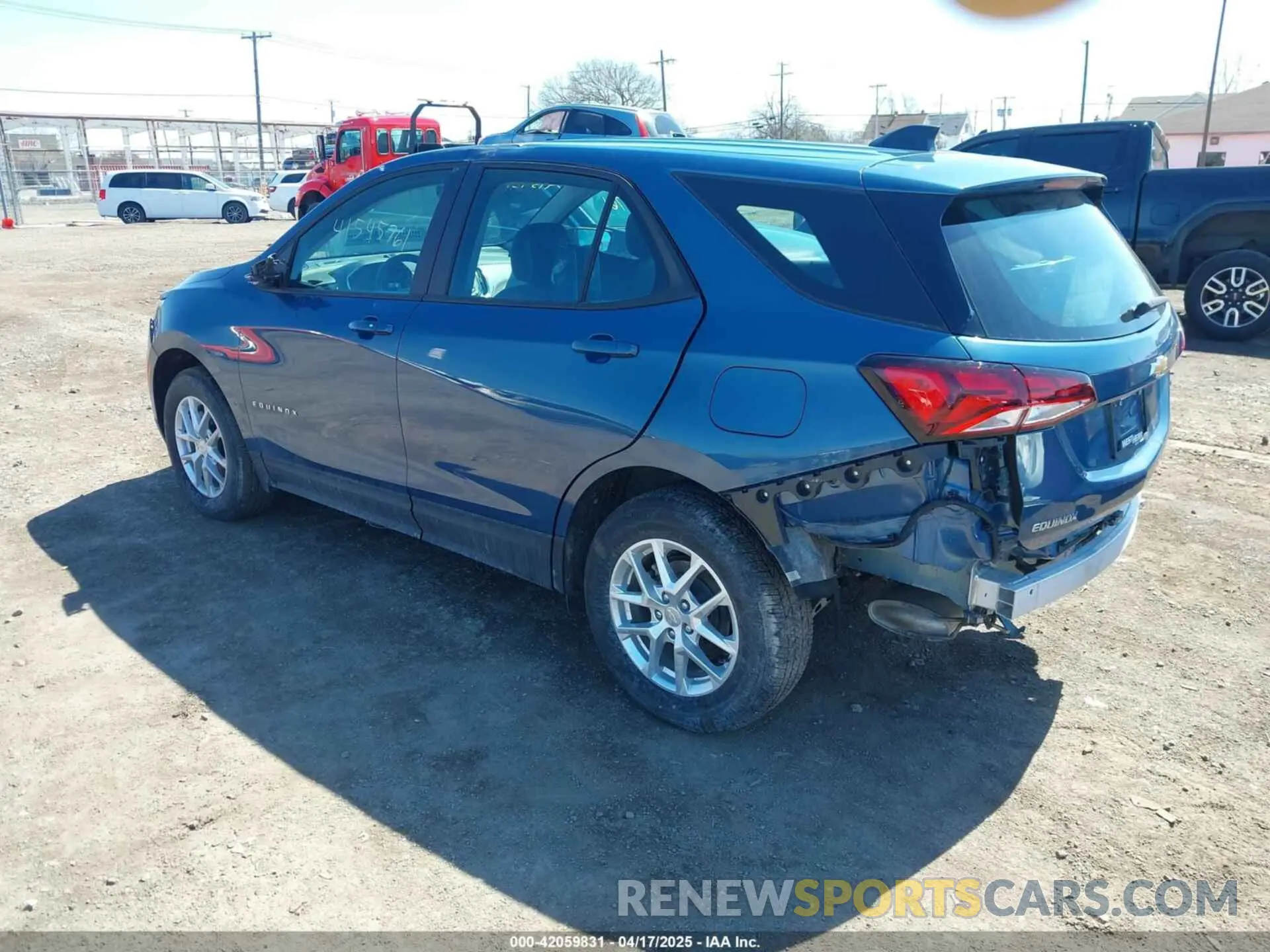 3 Photograph of a damaged car 3GNAXSEG6RL324725 CHEVROLET EQUINOX 2024