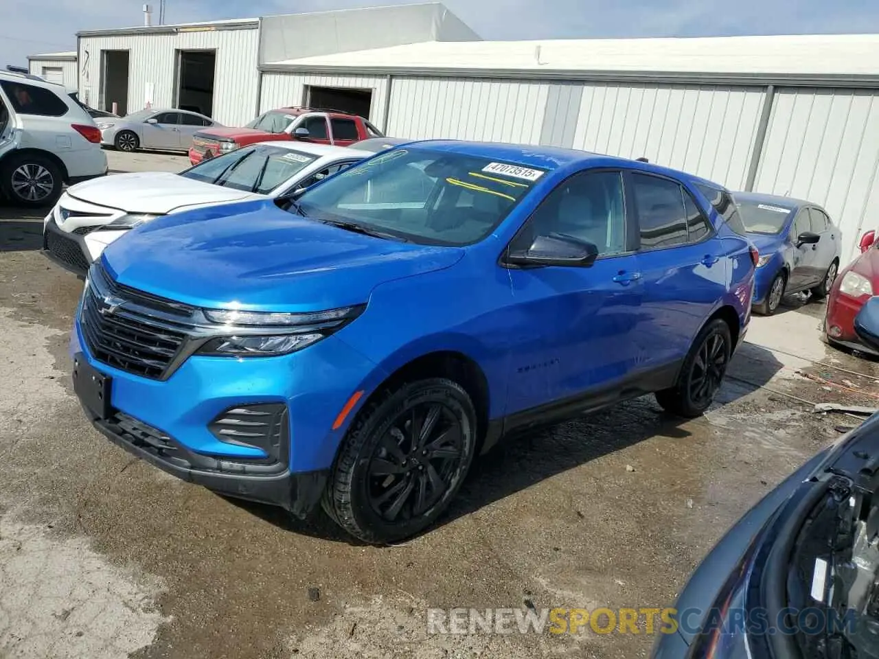 1 Photograph of a damaged car 3GNAXSEG7RL286745 CHEVROLET EQUINOX 2024
