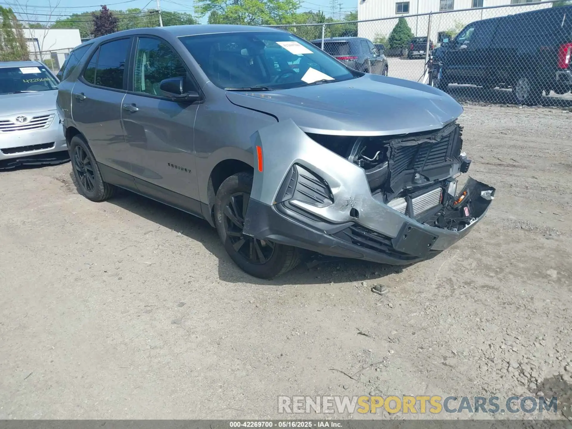 1 Photograph of a damaged car 3GNAXSEG8RL141133 CHEVROLET EQUINOX 2024