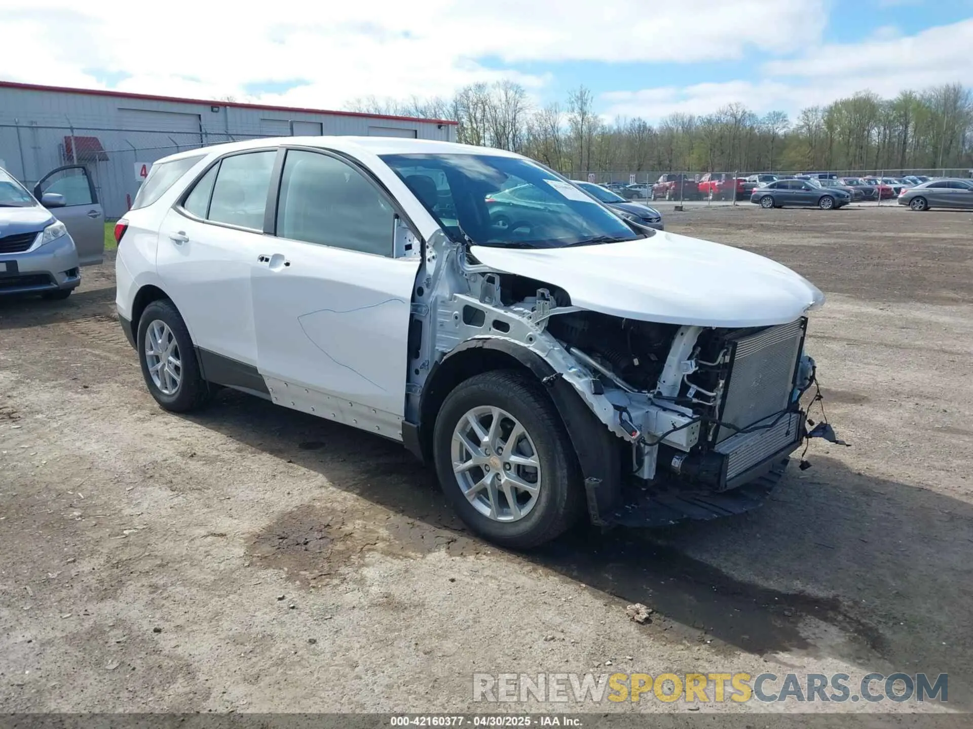 1 Photograph of a damaged car 3GNAXSEGXRL150738 CHEVROLET EQUINOX 2024