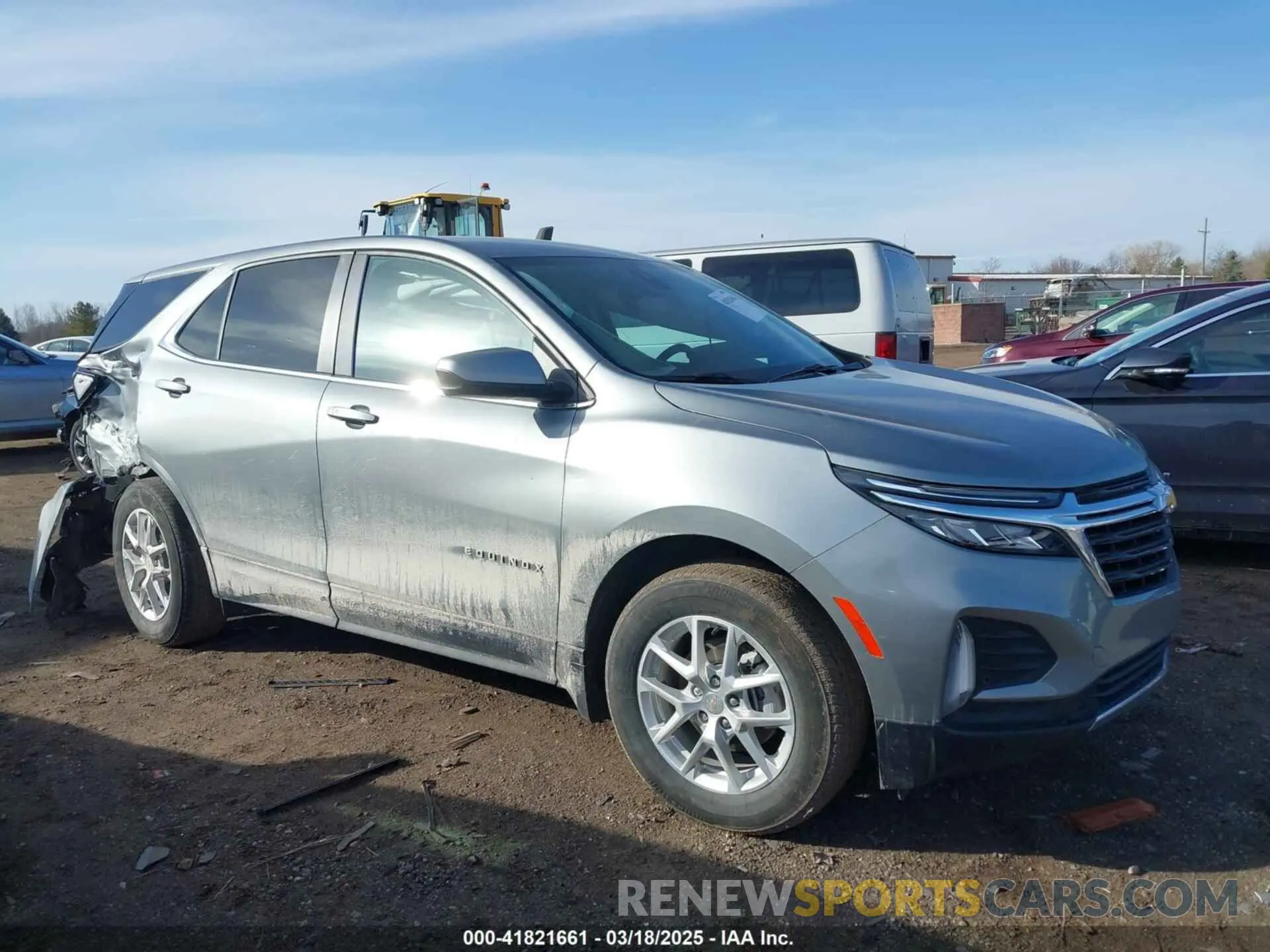 1 Photograph of a damaged car 3GNAXTEG8RS213069 CHEVROLET EQUINOX 2024