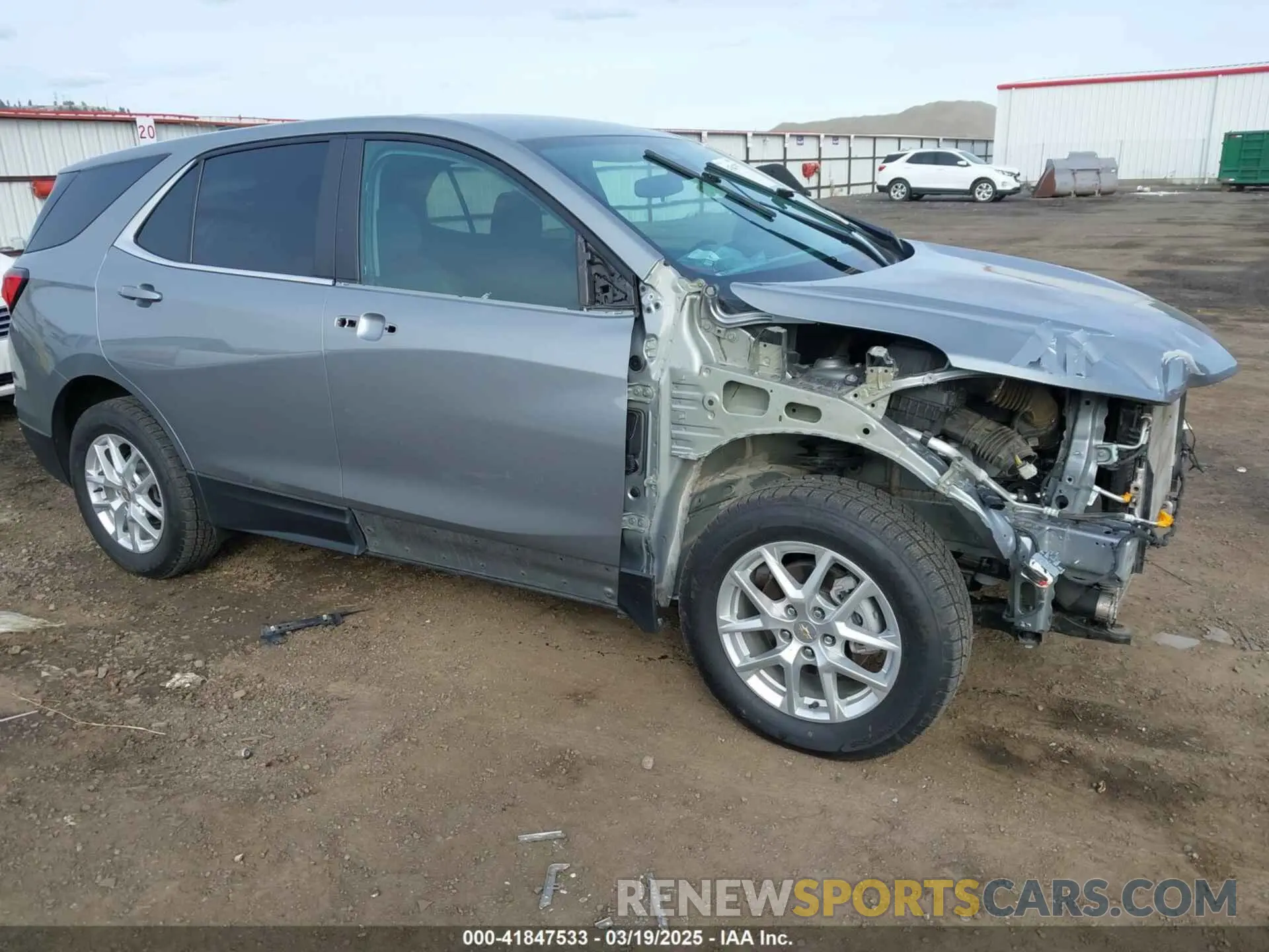 1 Photograph of a damaged car 3GNAXTEG9RL255258 CHEVROLET EQUINOX 2024