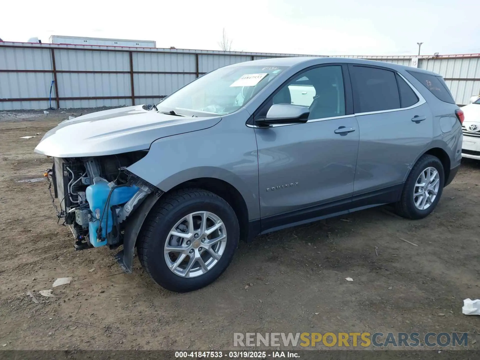 2 Photograph of a damaged car 3GNAXTEG9RL255258 CHEVROLET EQUINOX 2024