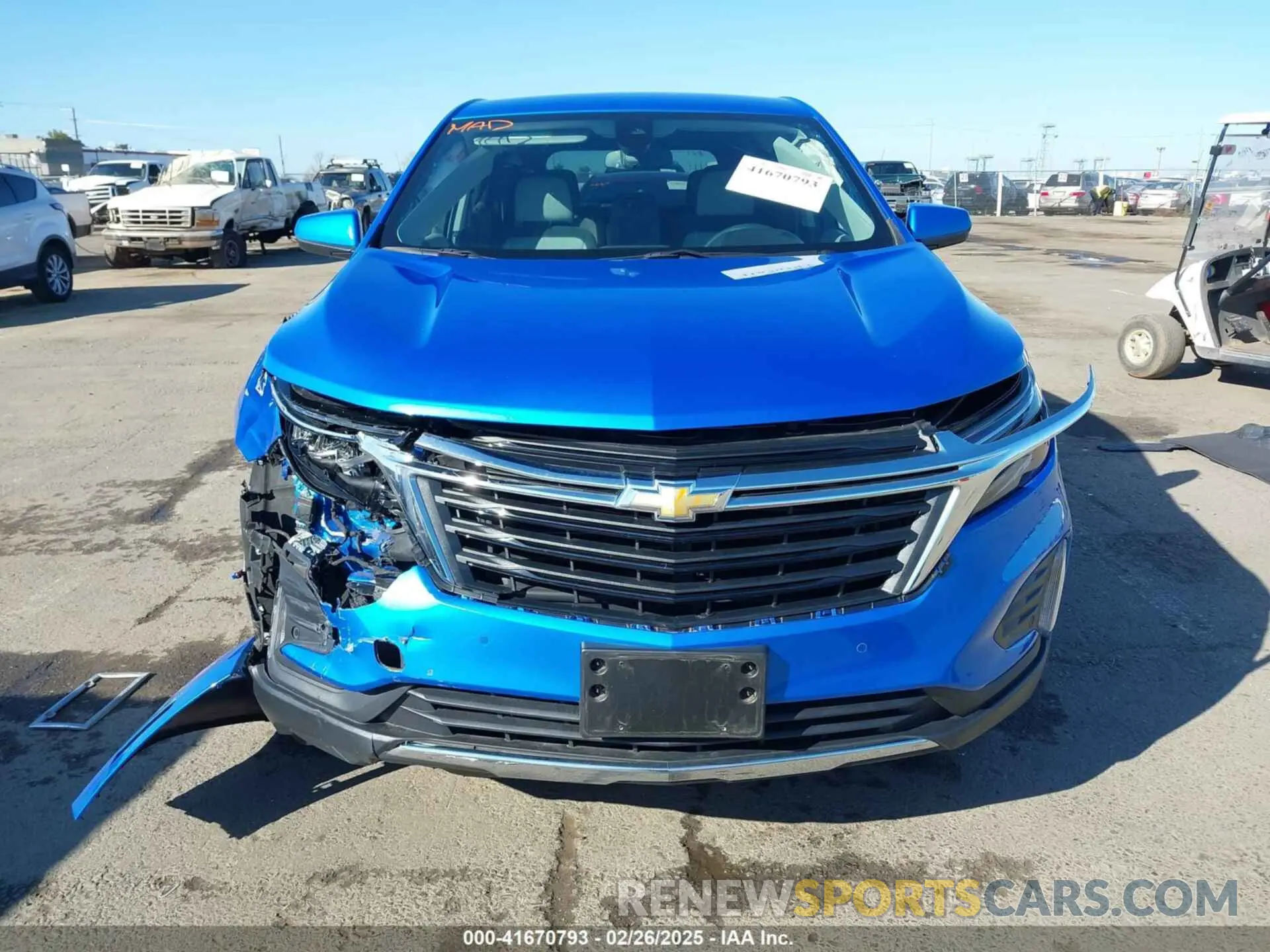 12 Photograph of a damaged car 3GNAXUEG0RL152090 CHEVROLET EQUINOX 2024