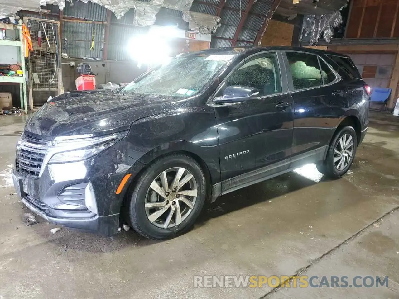 1 Photograph of a damaged car 3GNAXUEG0RL156334 CHEVROLET EQUINOX 2024
