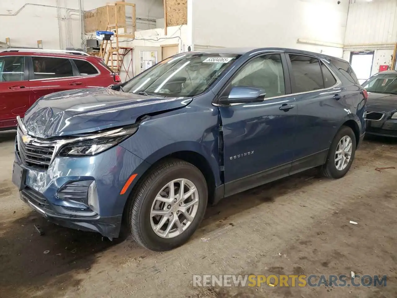 1 Photograph of a damaged car 3GNAXUEG0RL212045 CHEVROLET EQUINOX 2024