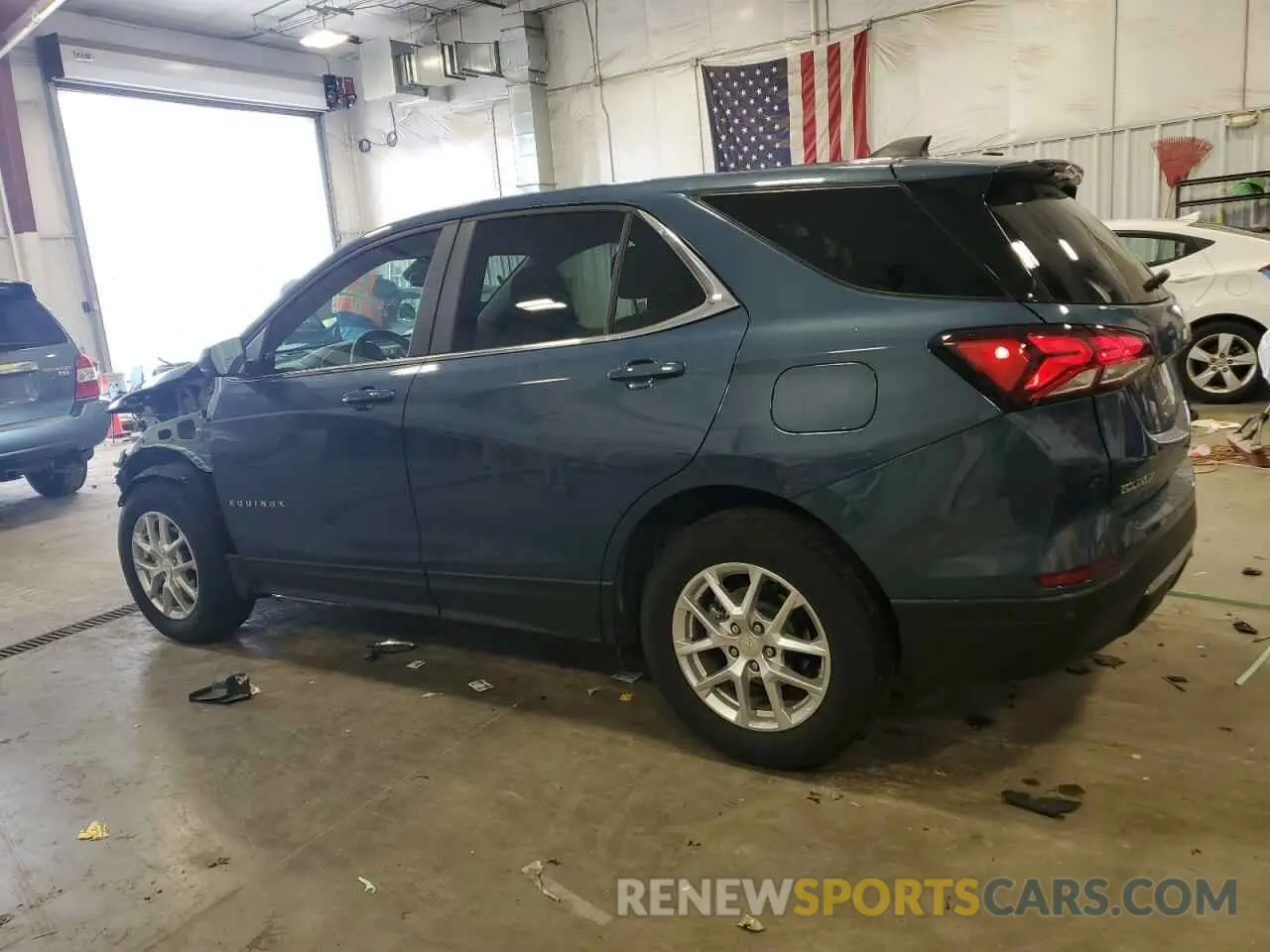 2 Photograph of a damaged car 3GNAXUEG0RL346621 CHEVROLET EQUINOX 2024