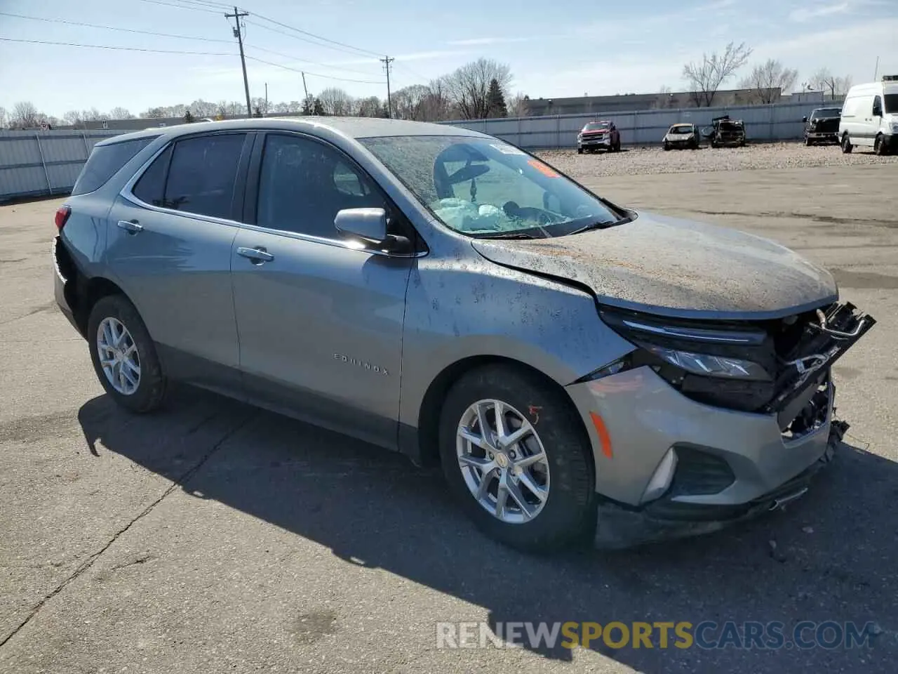 4 Photograph of a damaged car 3GNAXUEG1RS118200 CHEVROLET EQUINOX 2024