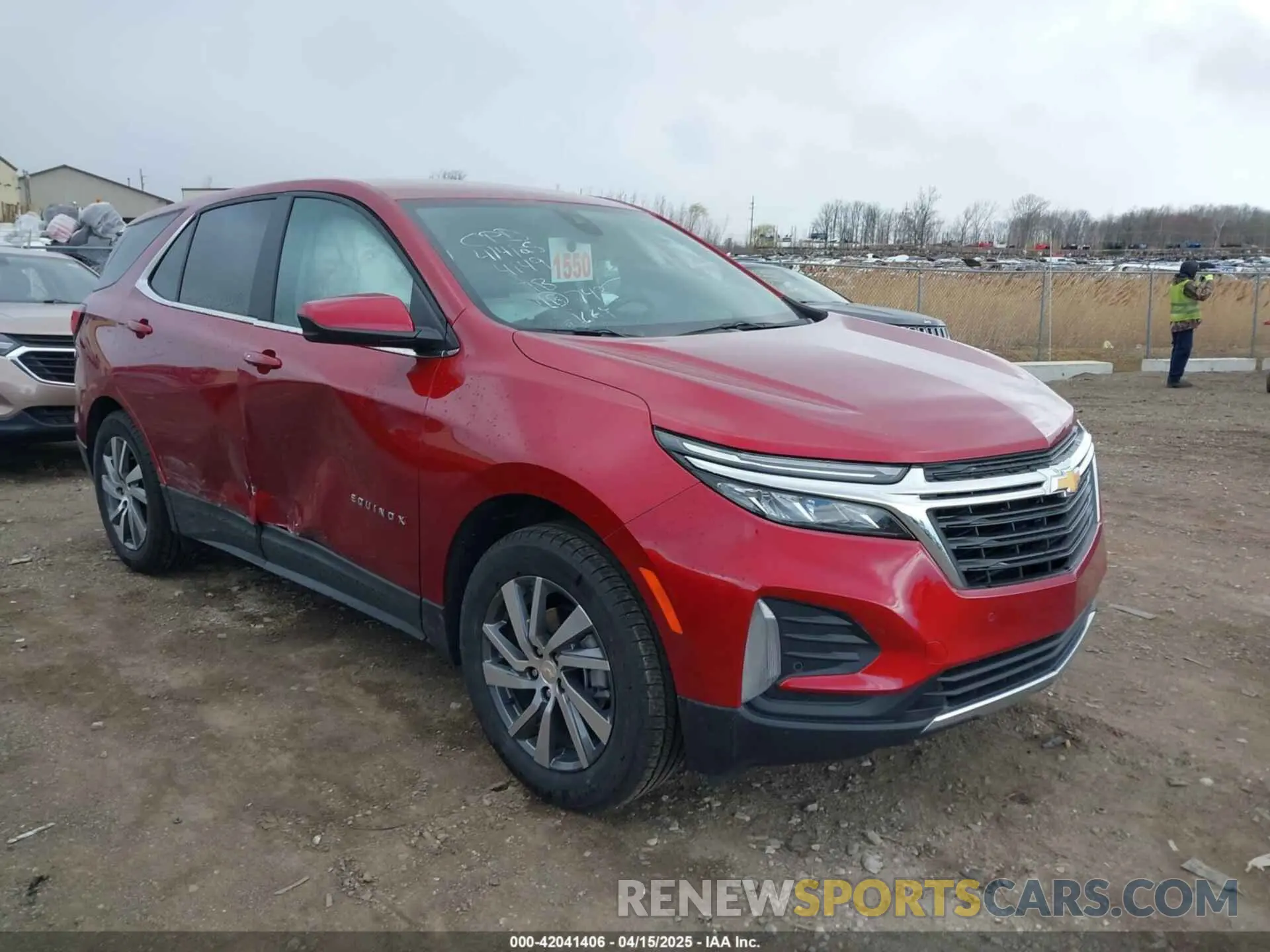 1 Photograph of a damaged car 3GNAXUEG2RL324149 CHEVROLET EQUINOX 2024