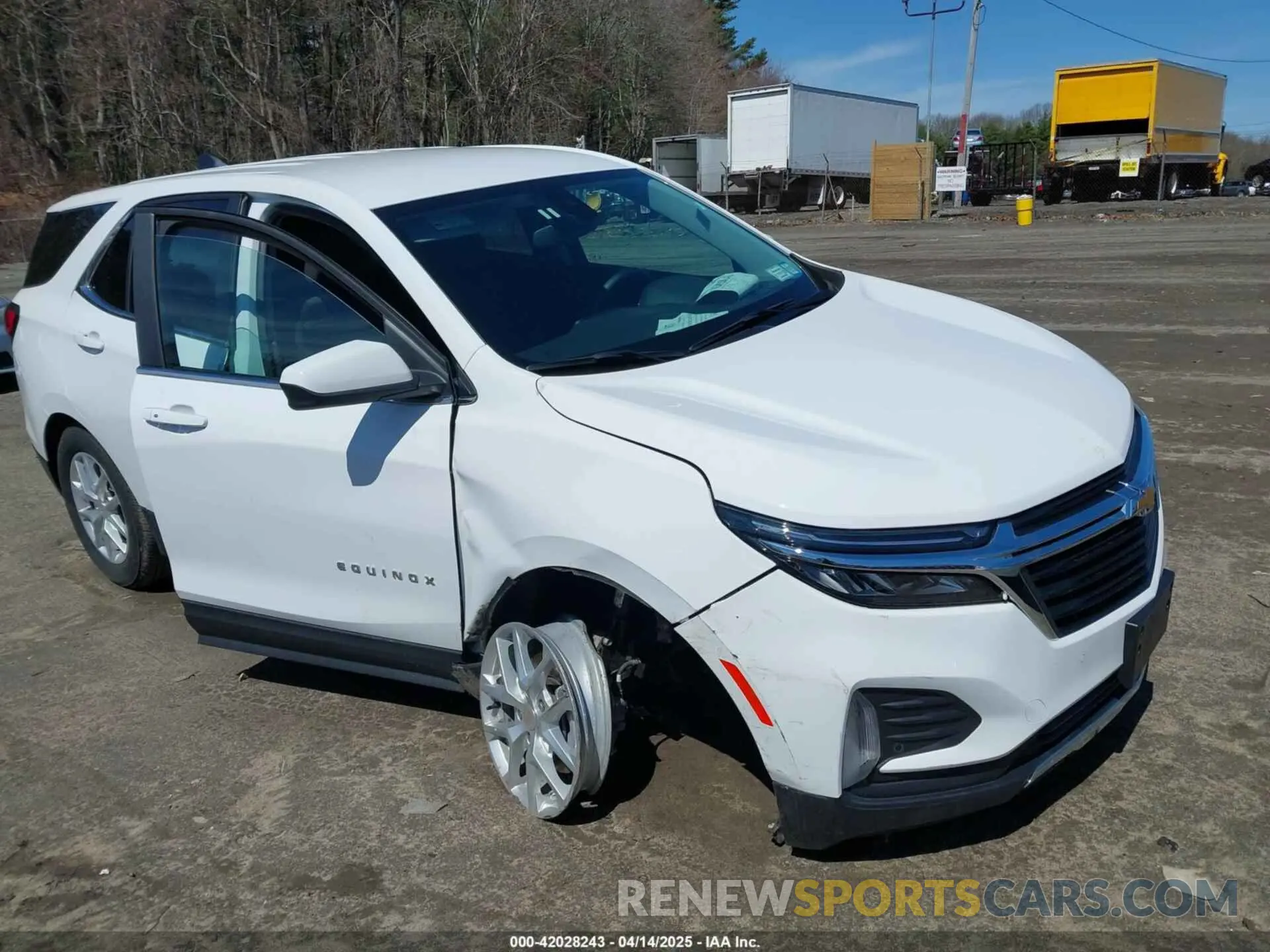 1 Photograph of a damaged car 3GNAXUEG2RL348046 CHEVROLET EQUINOX 2024