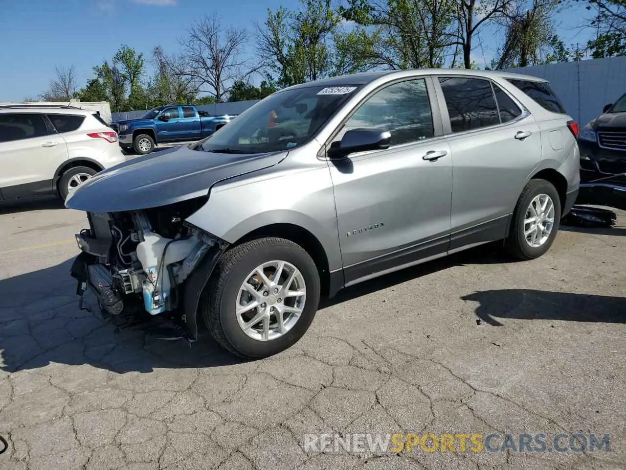 1 Photograph of a damaged car 3GNAXUEG2RS116701 CHEVROLET EQUINOX 2024