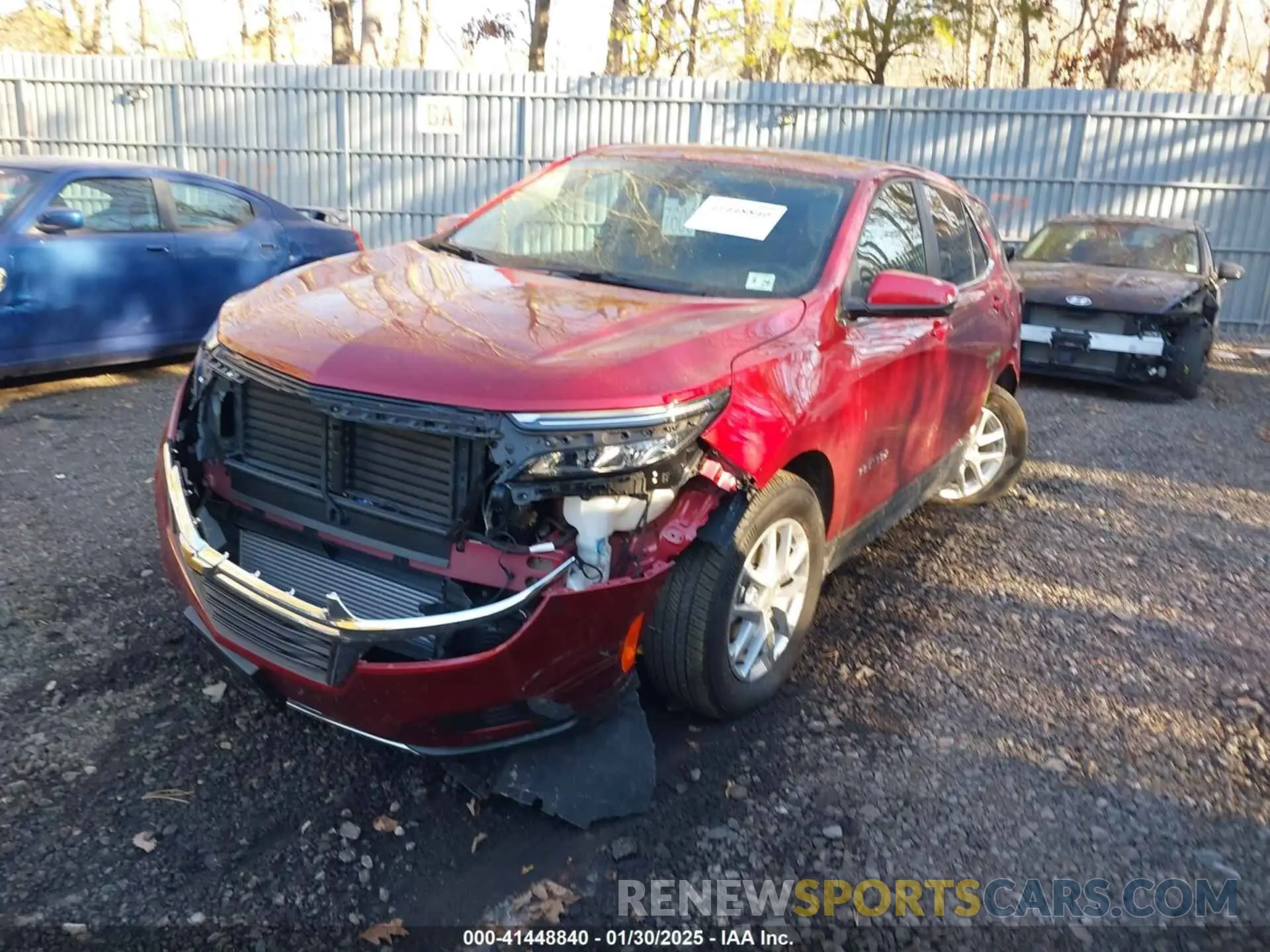 2 Photograph of a damaged car 3GNAXUEG2RS243562 CHEVROLET EQUINOX 2024