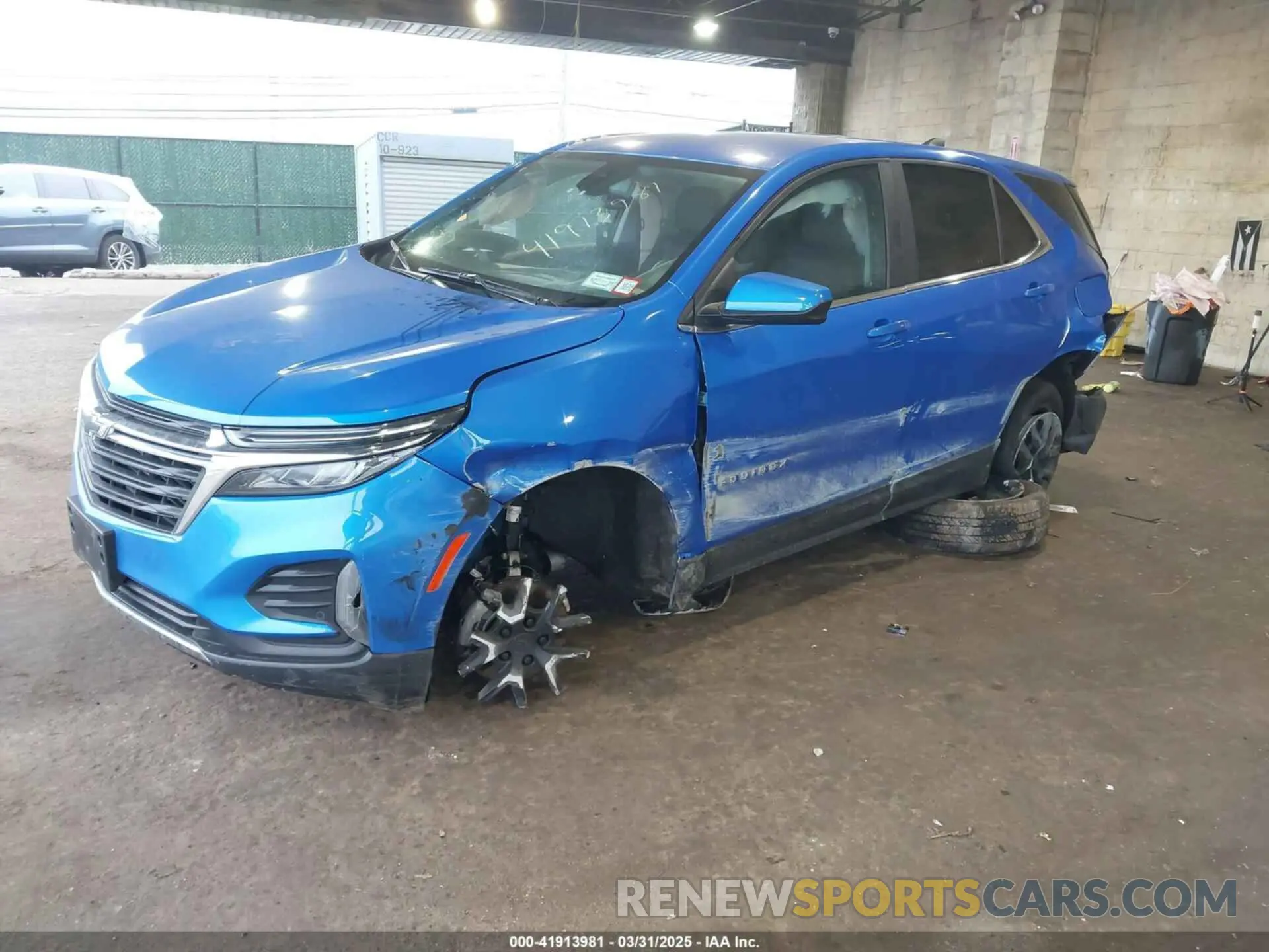 2 Photograph of a damaged car 3GNAXUEG3RL213271 CHEVROLET EQUINOX 2024