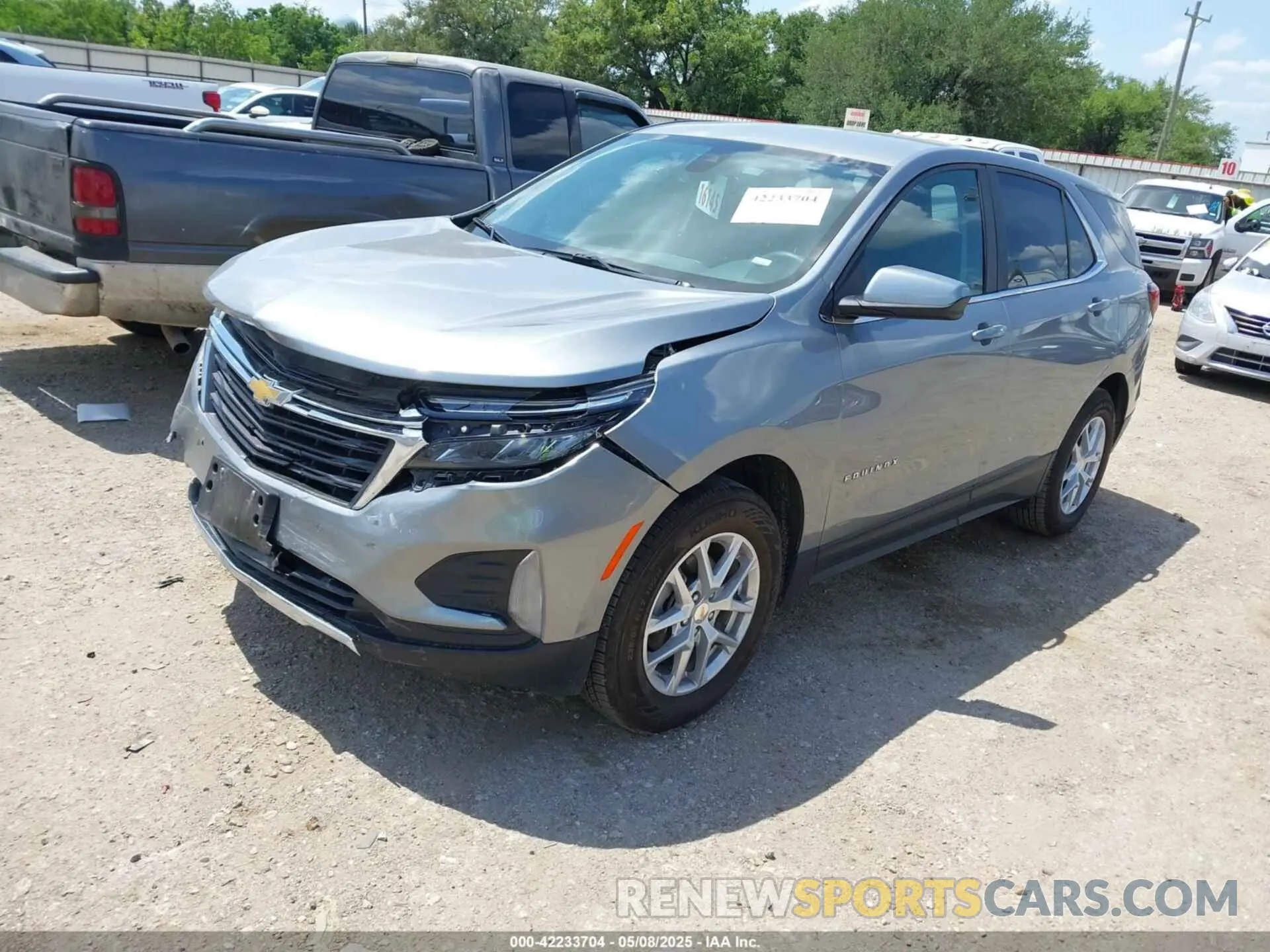 2 Photograph of a damaged car 3GNAXUEG3RL228692 CHEVROLET EQUINOX 2024