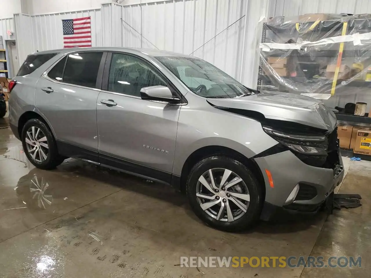 4 Photograph of a damaged car 3GNAXUEG3RS236118 CHEVROLET EQUINOX 2024