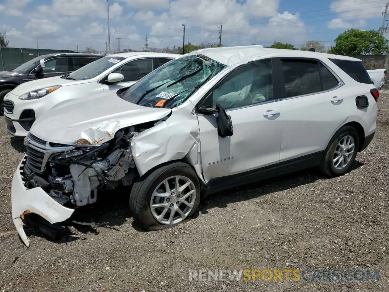 1 Photograph of a damaged car 3GNAXUEG4RS238587 CHEVROLET EQUINOX 2024