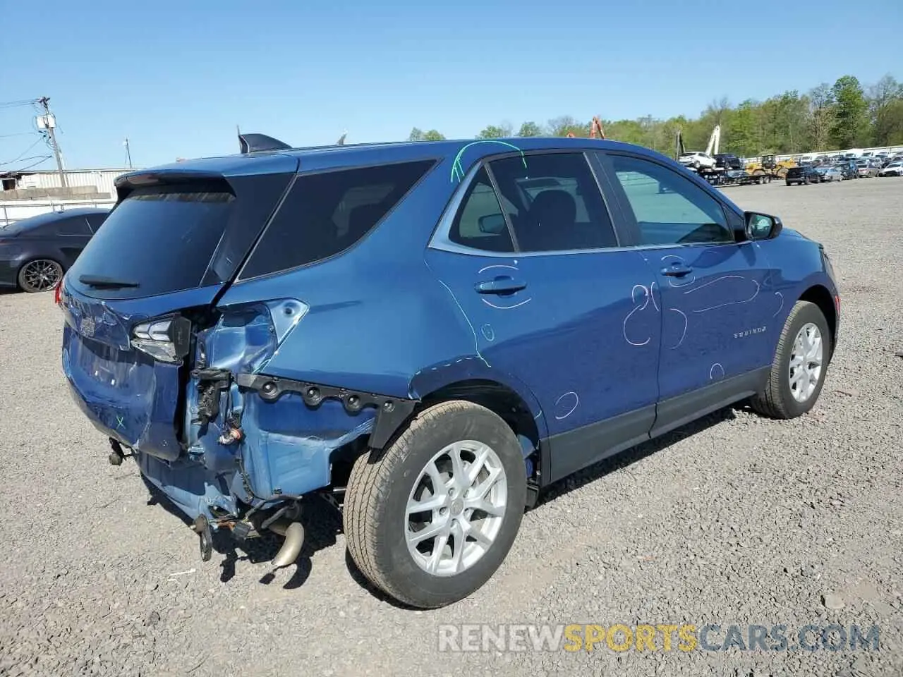 3 Photograph of a damaged car 3GNAXUEG5RL124687 CHEVROLET EQUINOX 2024
