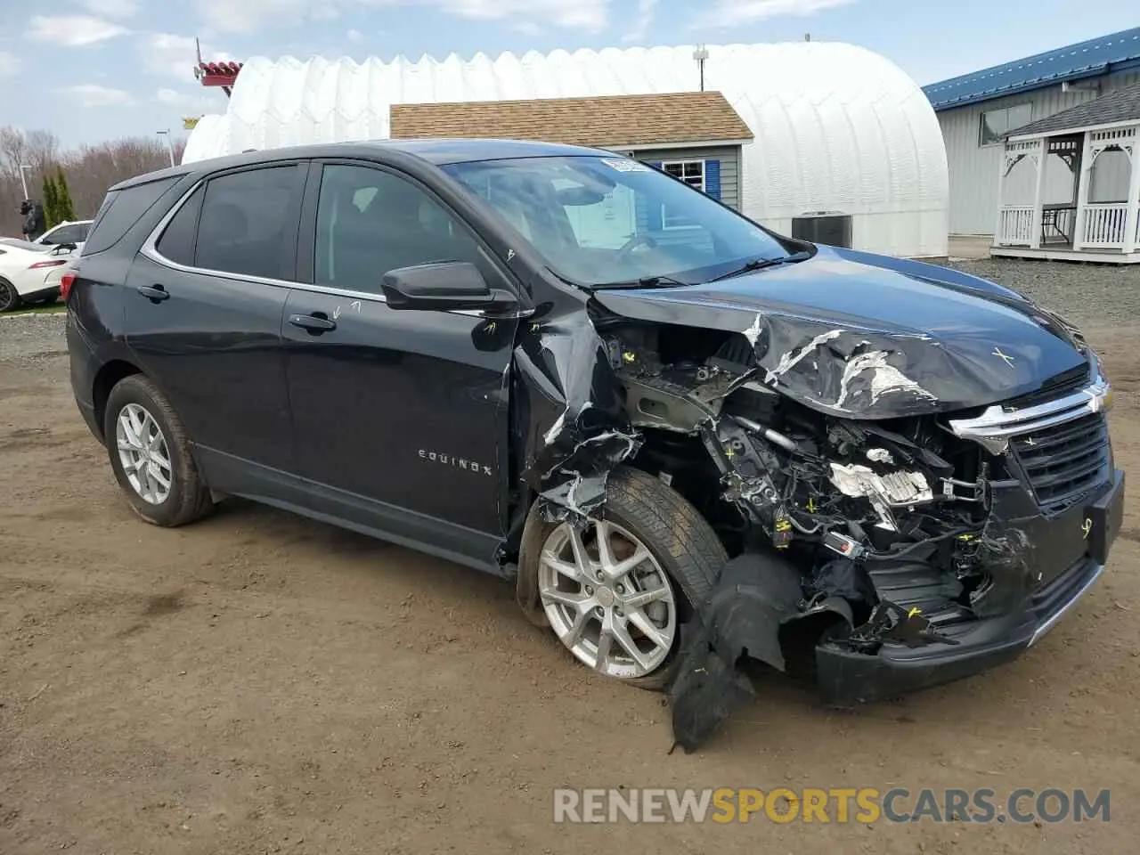 4 Photograph of a damaged car 3GNAXUEG5RL130683 CHEVROLET EQUINOX 2024