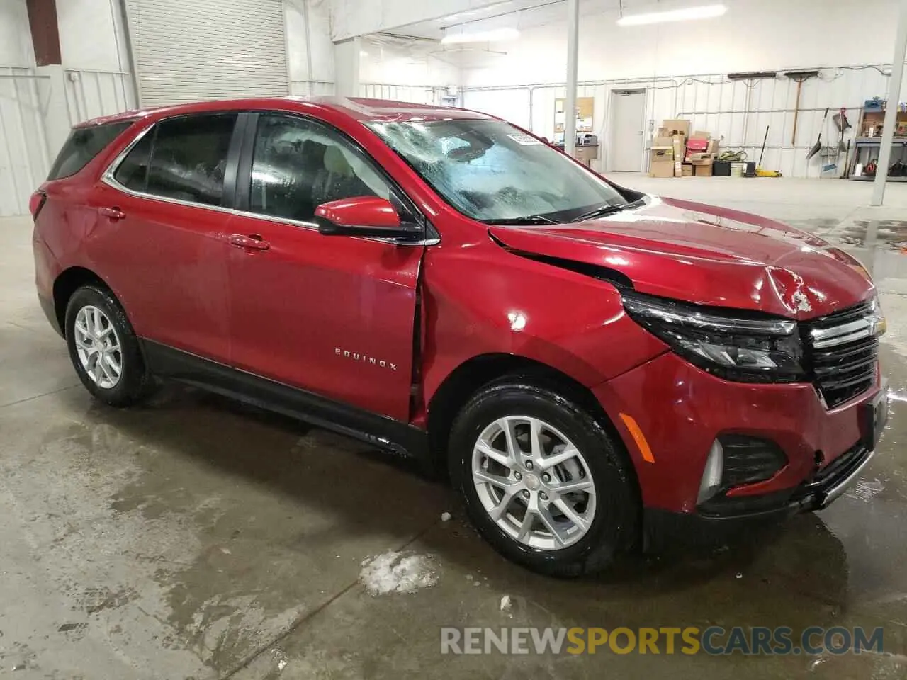 4 Photograph of a damaged car 3GNAXUEG5RL135639 CHEVROLET EQUINOX 2024