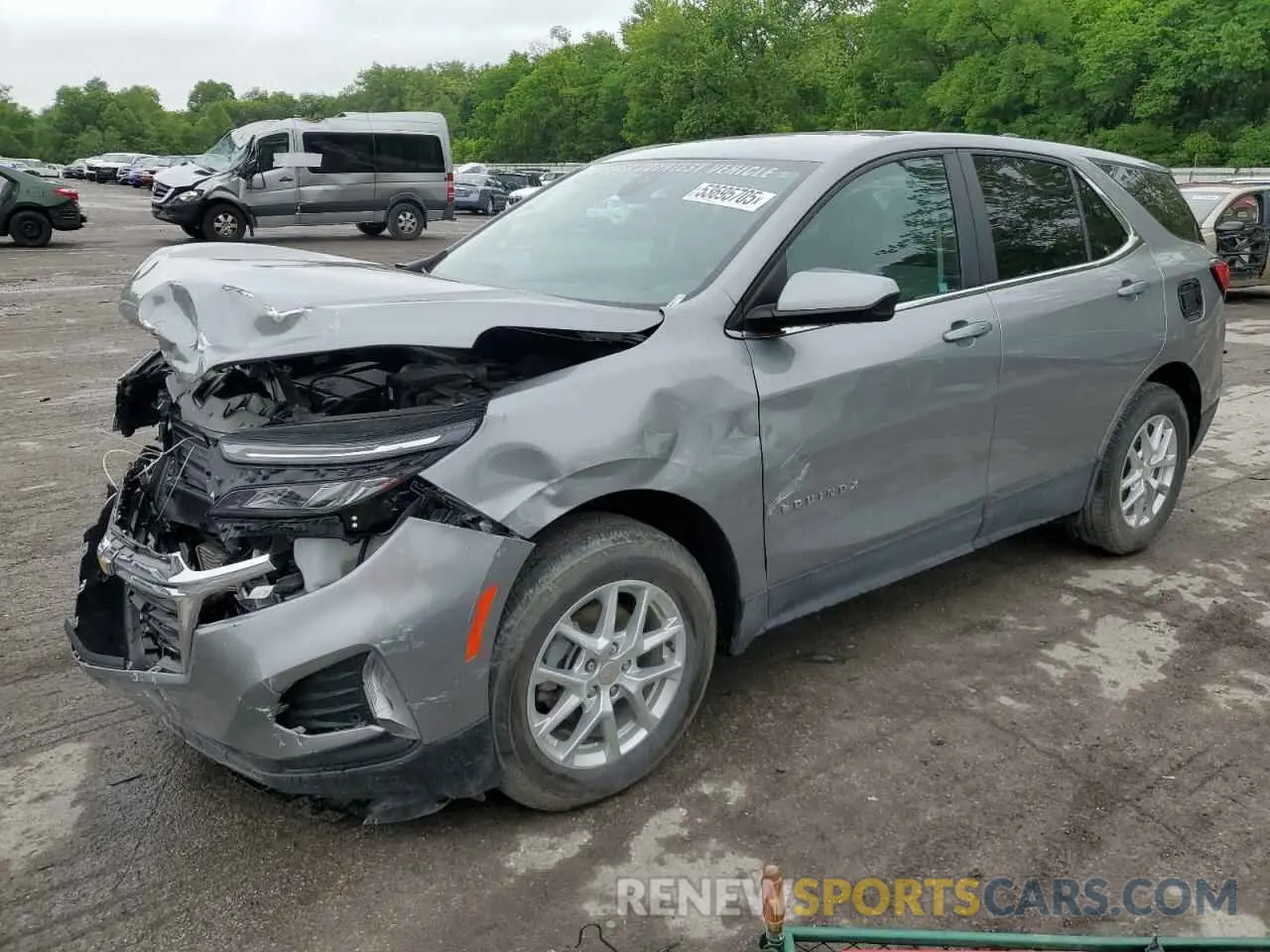 1 Photograph of a damaged car 3GNAXUEG5RL159133 CHEVROLET EQUINOX 2024